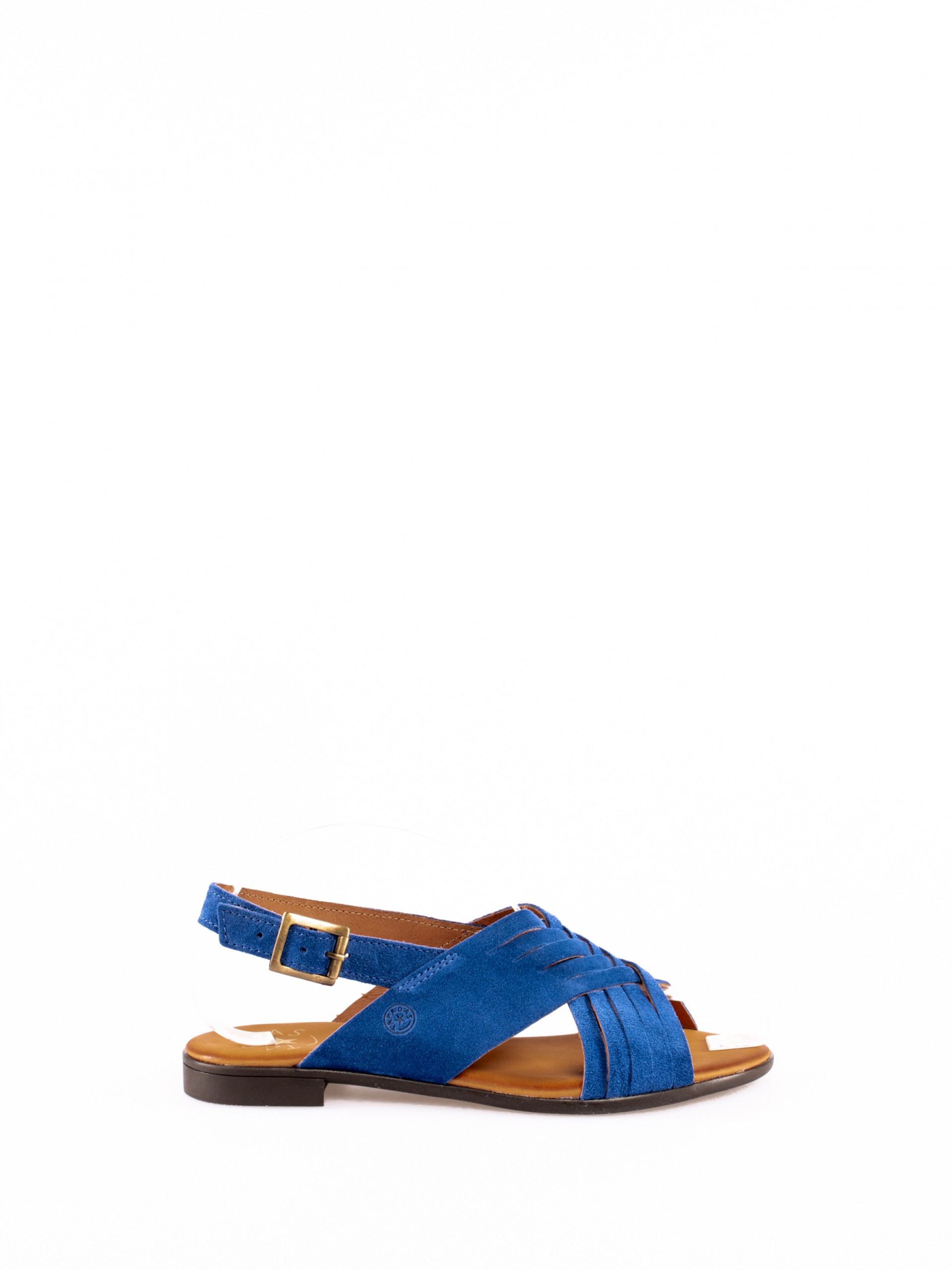 Sandália Rasa de Camurça