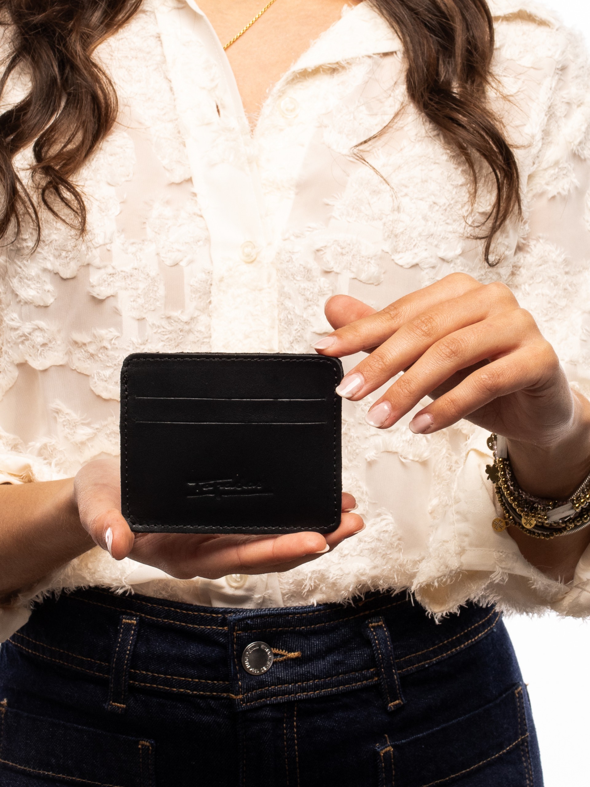 LEATHER CARD HOLDER