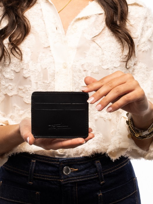 LEATHER CARD HOLDER
