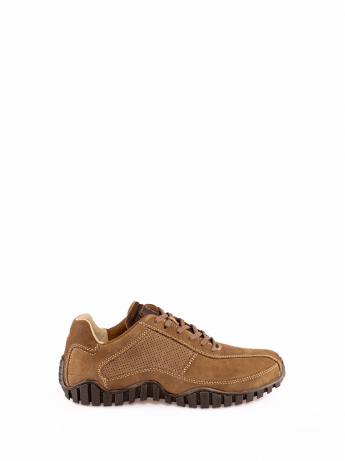 Suede Lace-up Shoe