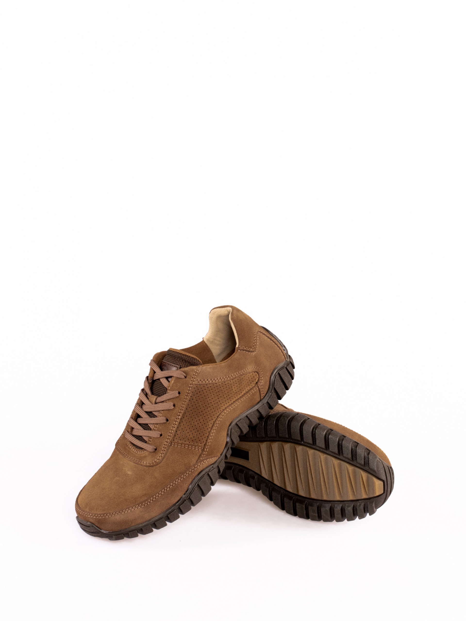 Suede Lace-up Shoe