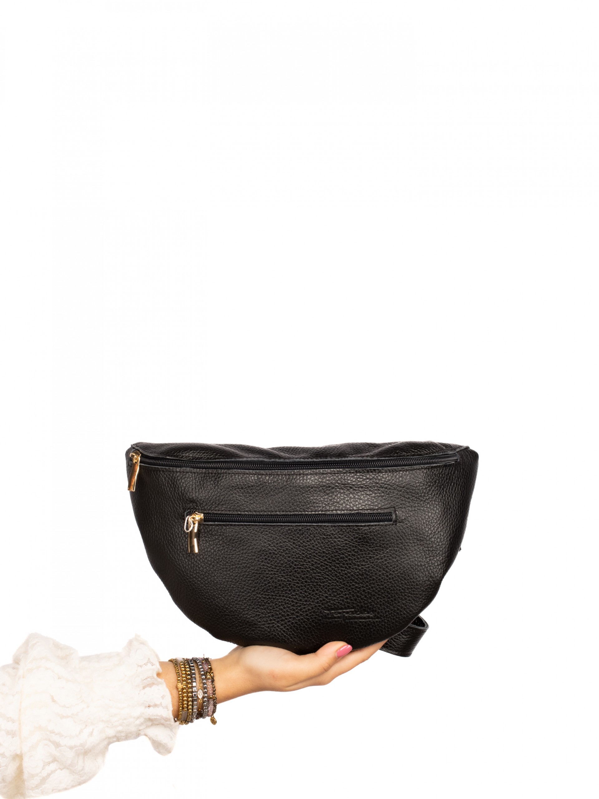 BOLSA CINTURA EM PELE