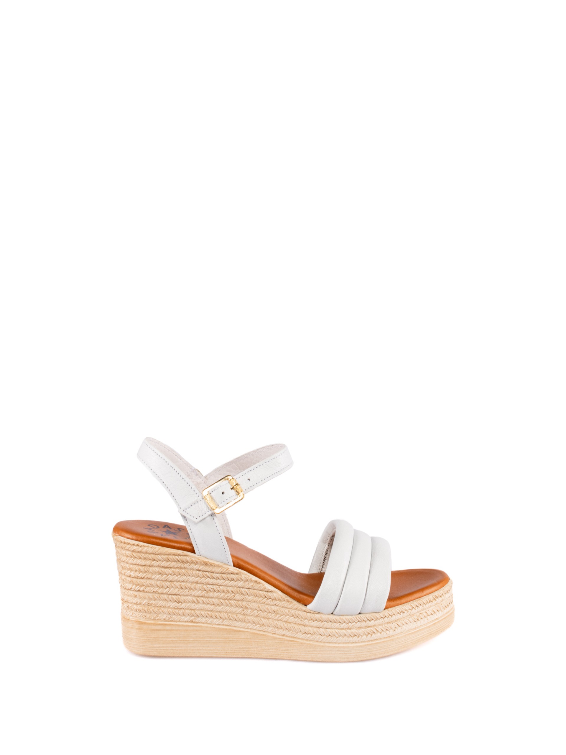 Sandália Cunha Alta Pele