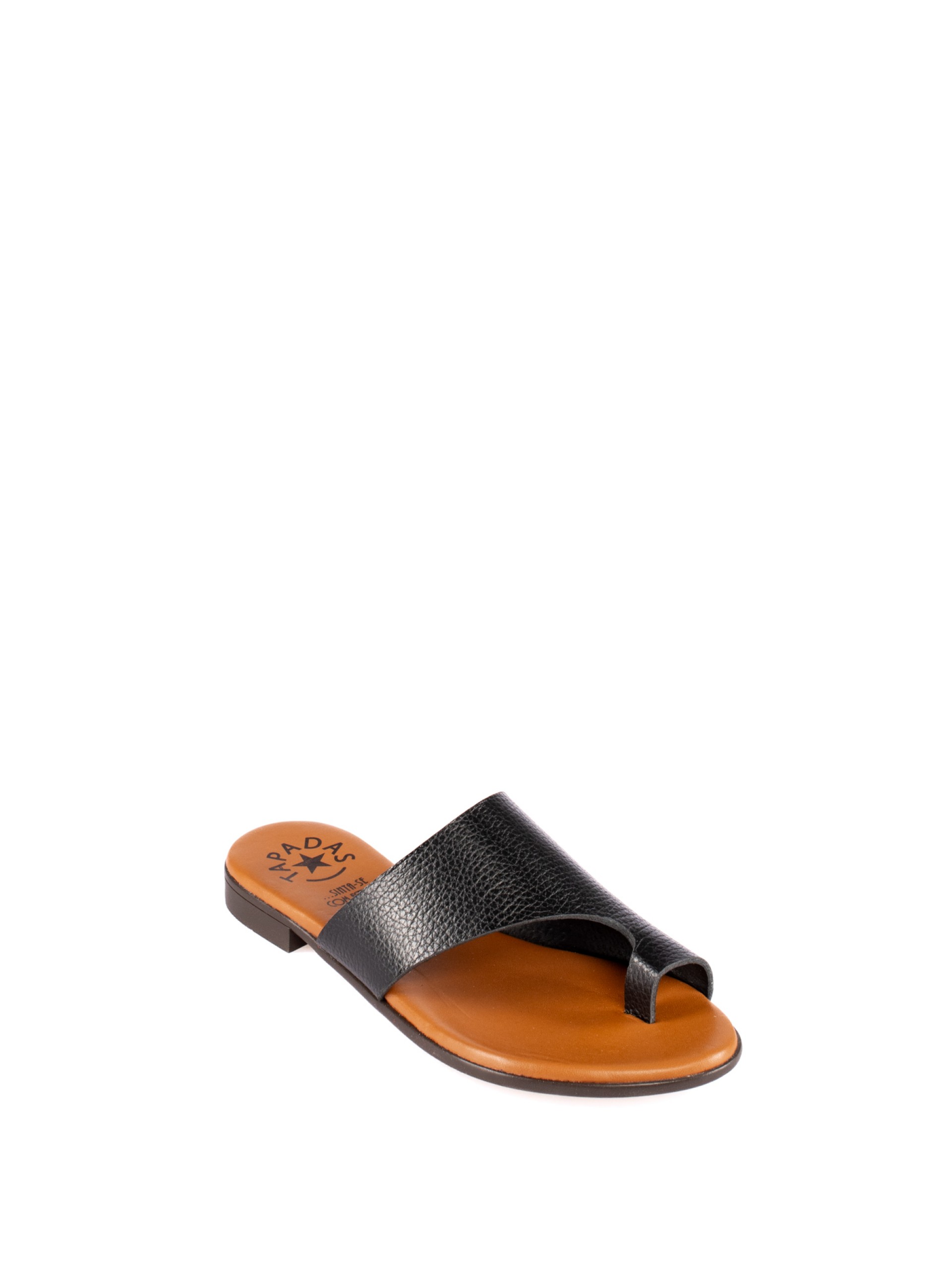 Slipper with Large Leather Bow