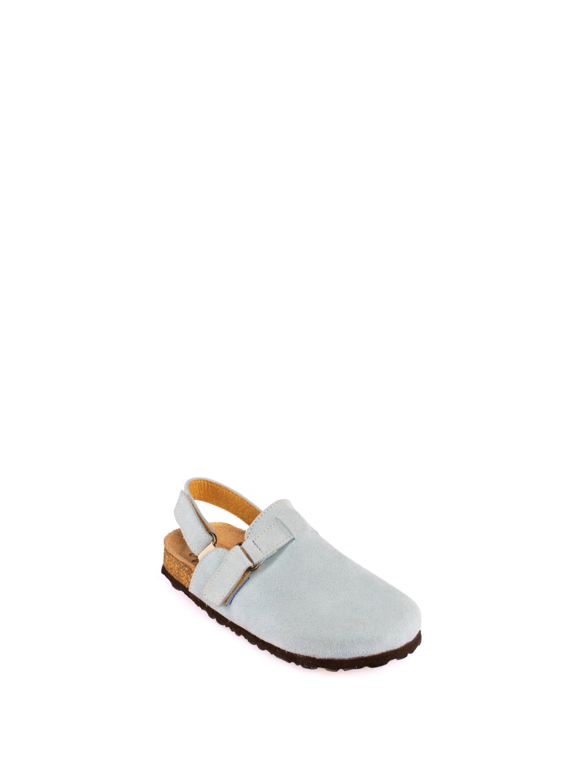 Bio Suede Clog with Velcro