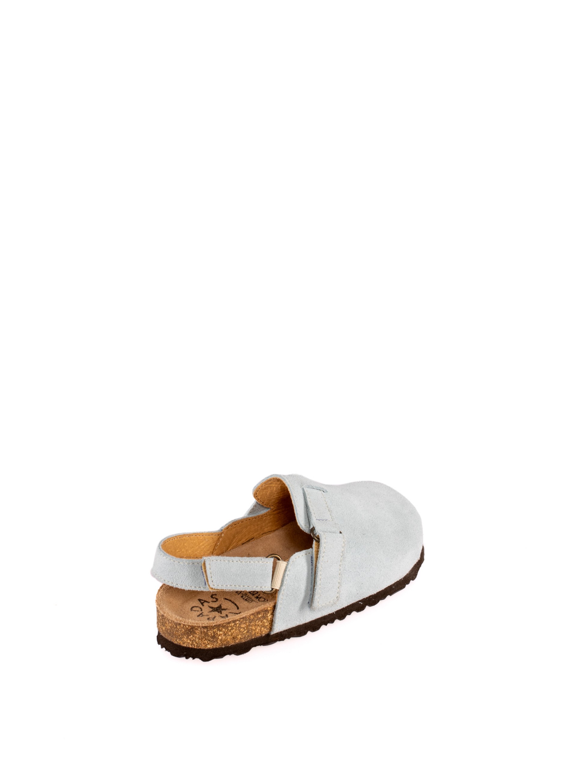 Bio Suede Clog with Velcro