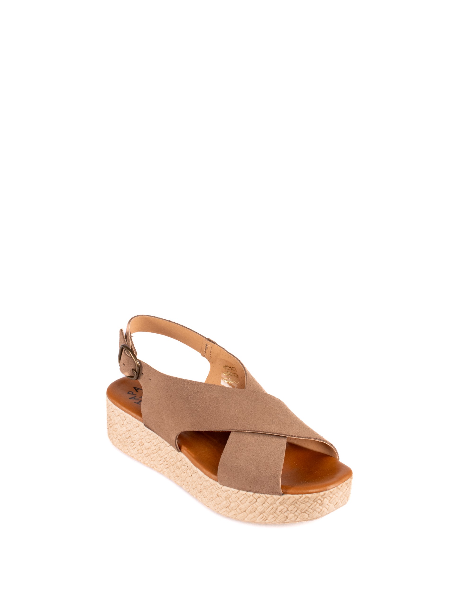 Suede Platform Sandal