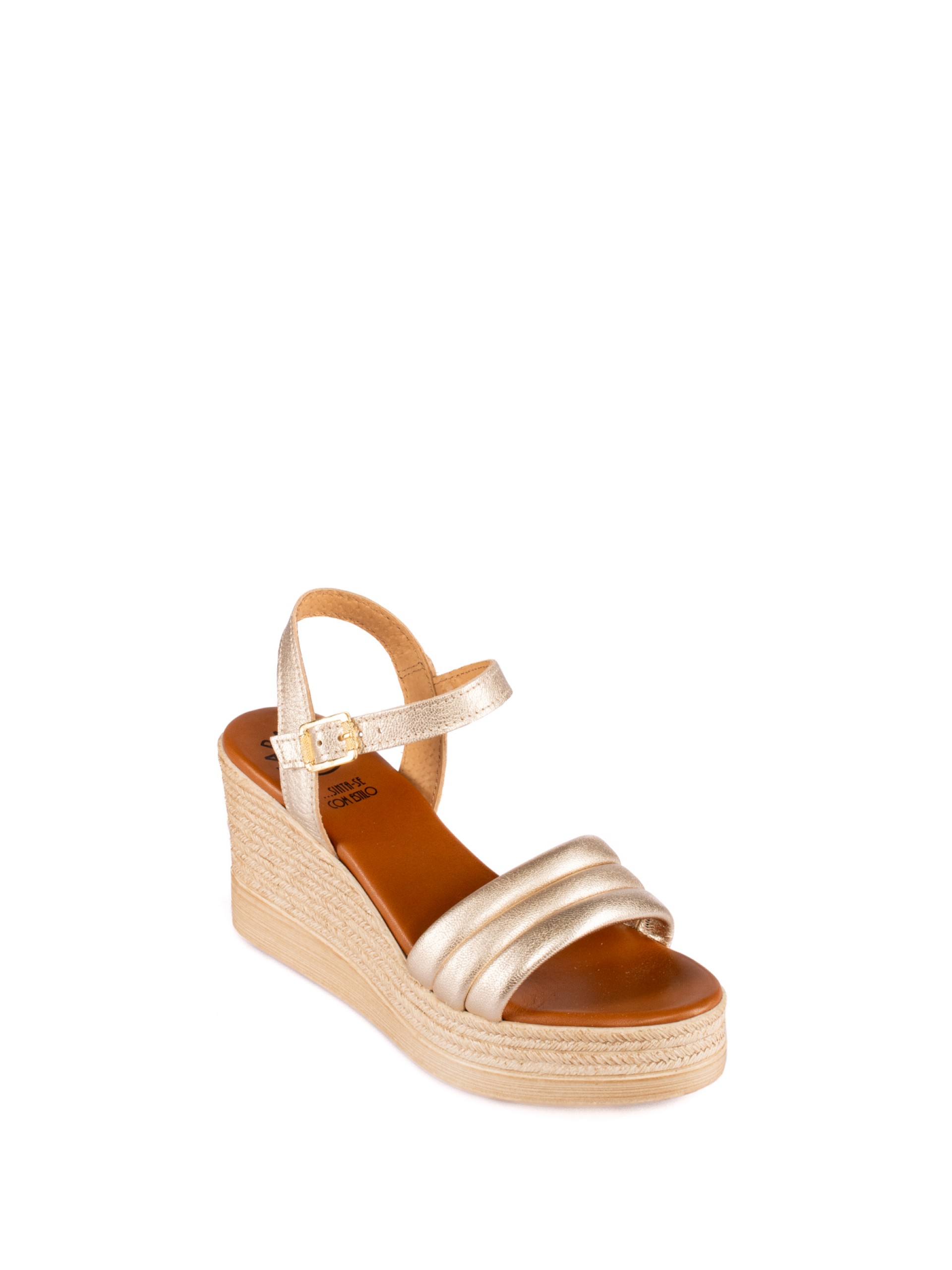 Sandália Cunha Alta Pele