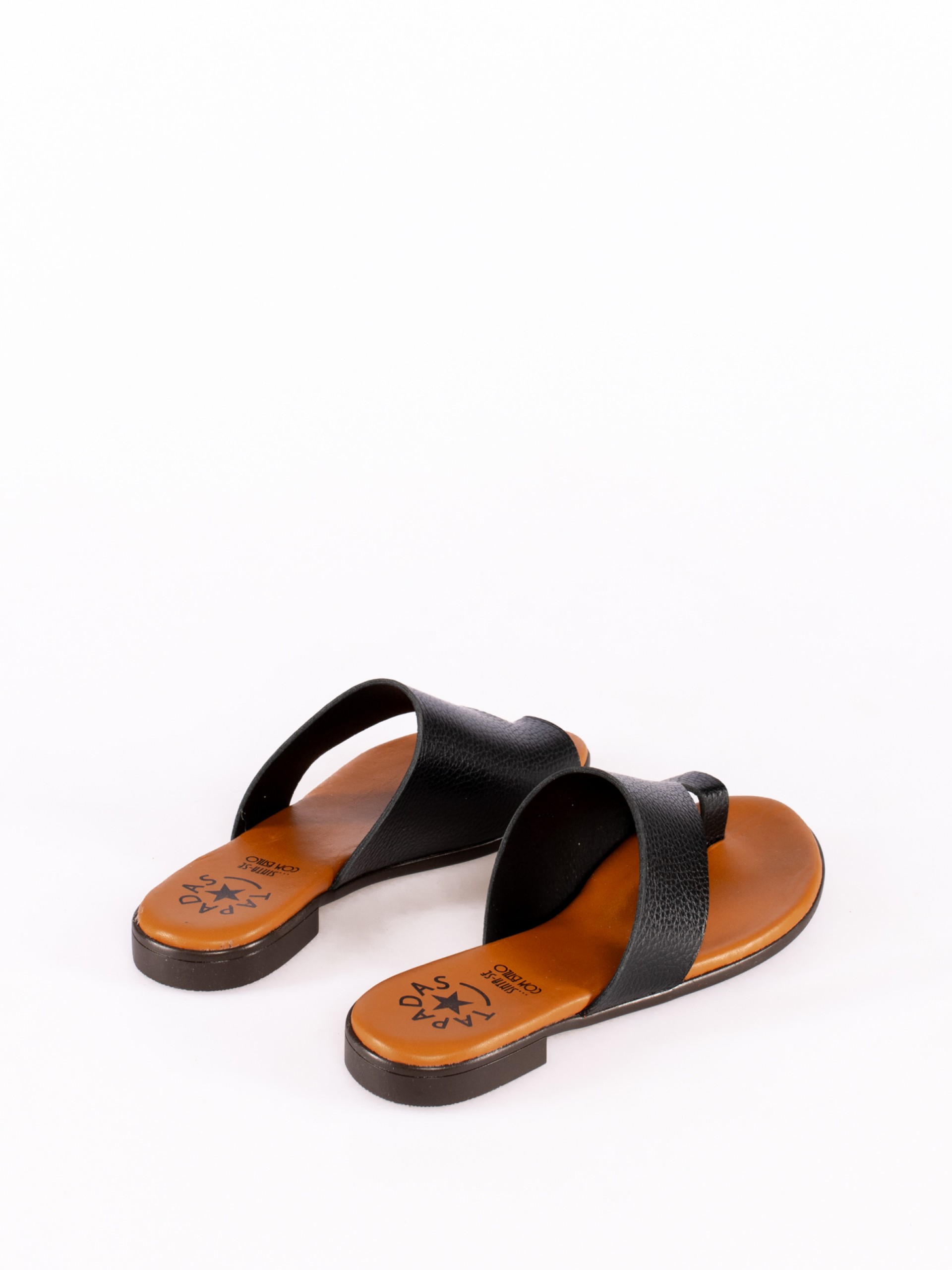 Slipper with Large Leather Bow