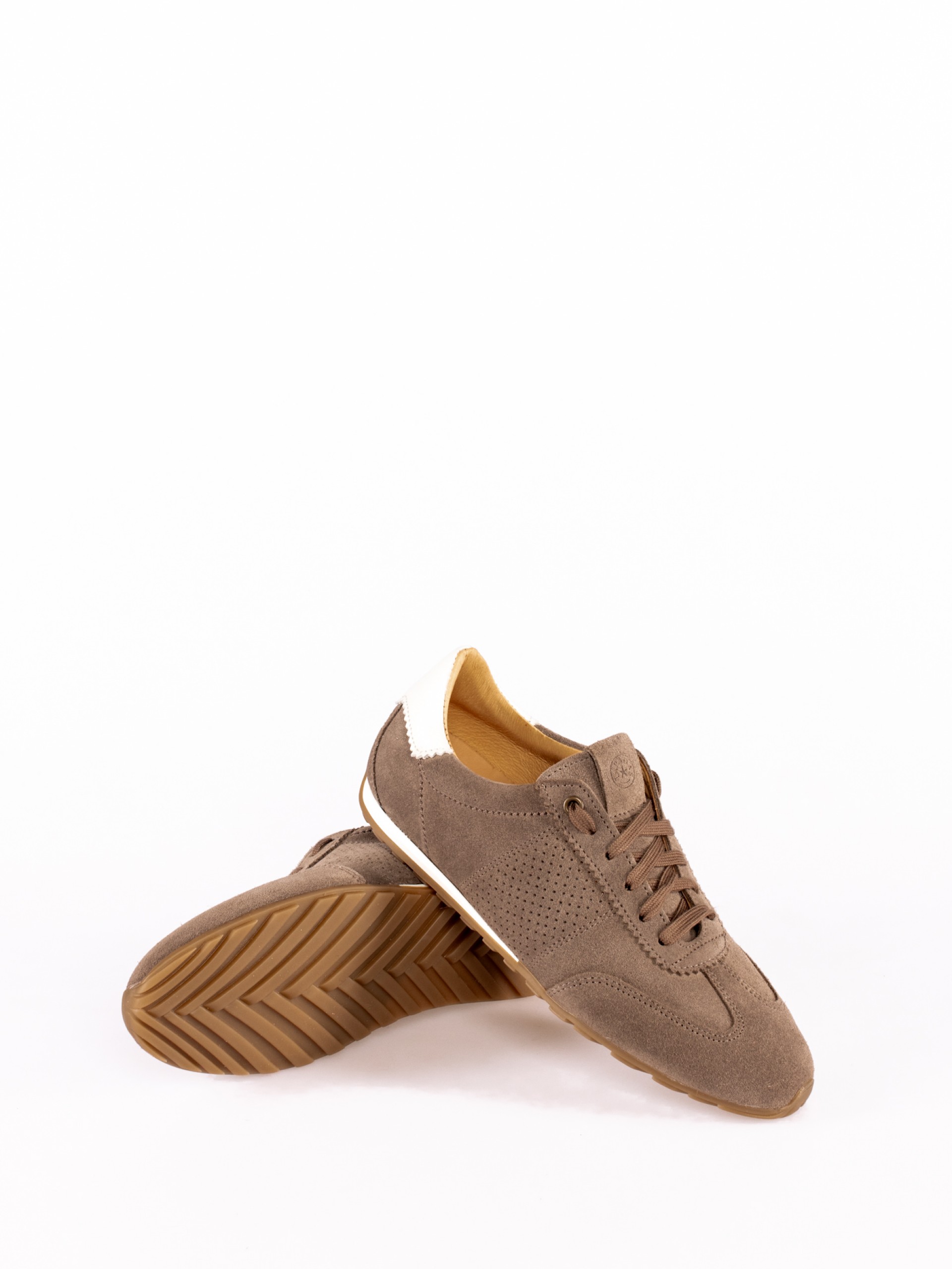 Suede Thin Sole Sports Shoe