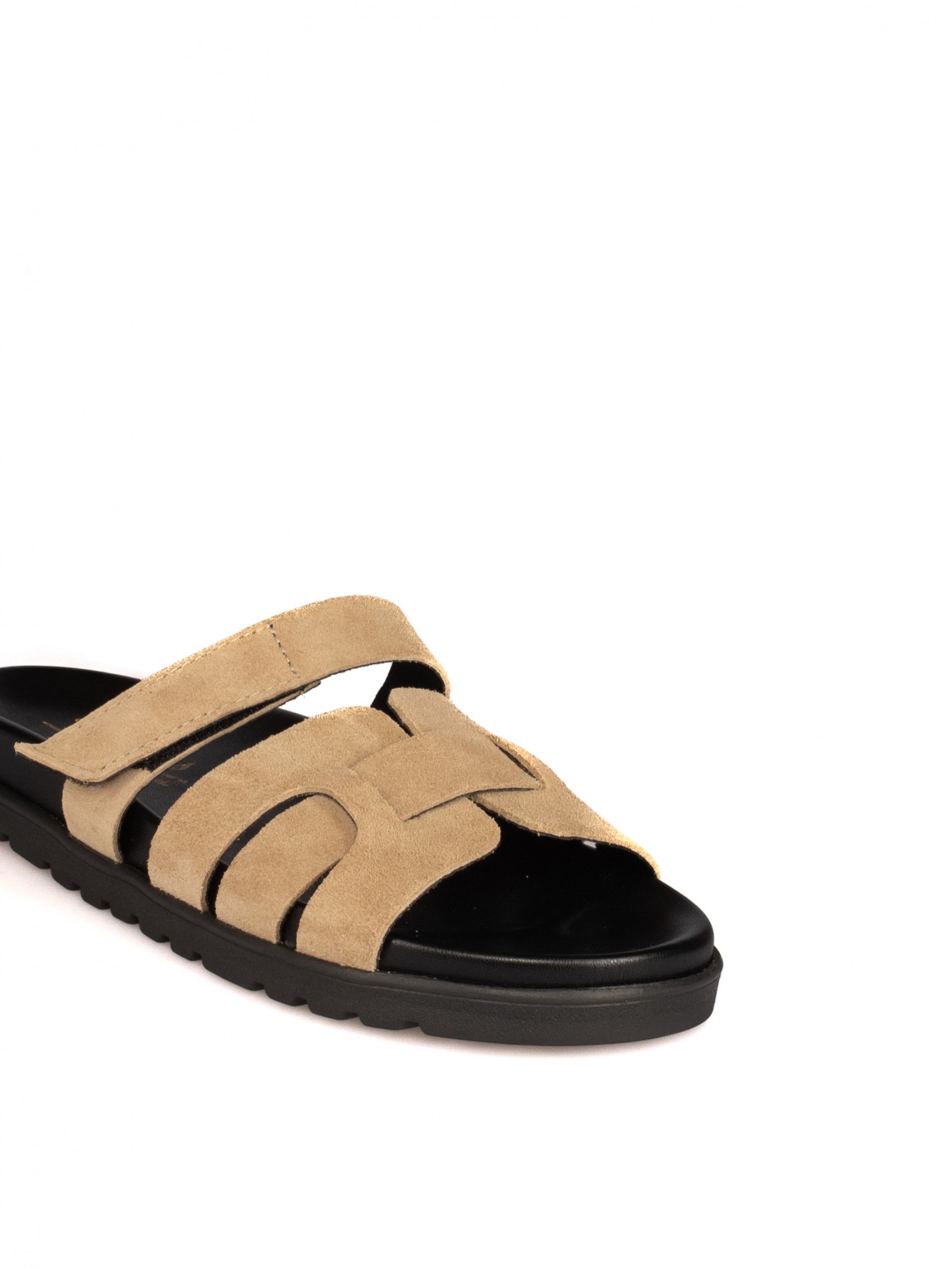 Chinelo Bio em Camurça com Velcro