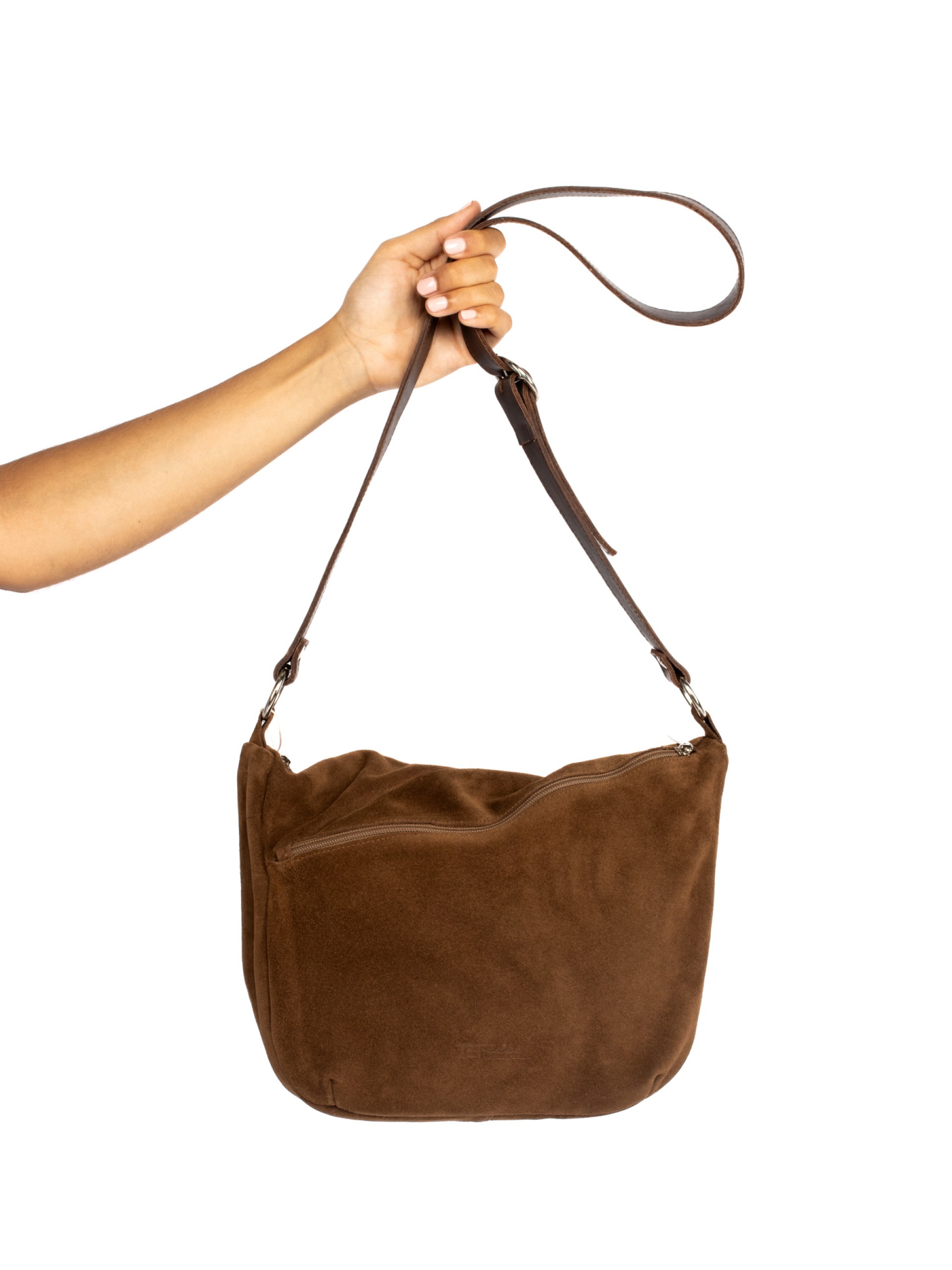 MALA TIRACOLO EM CAMURÇA