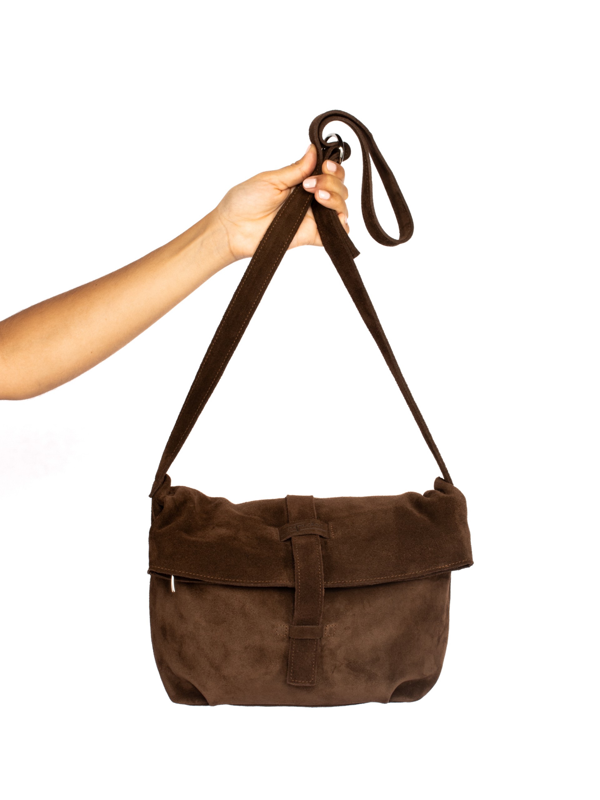 Mala a Tiracolo em camurça