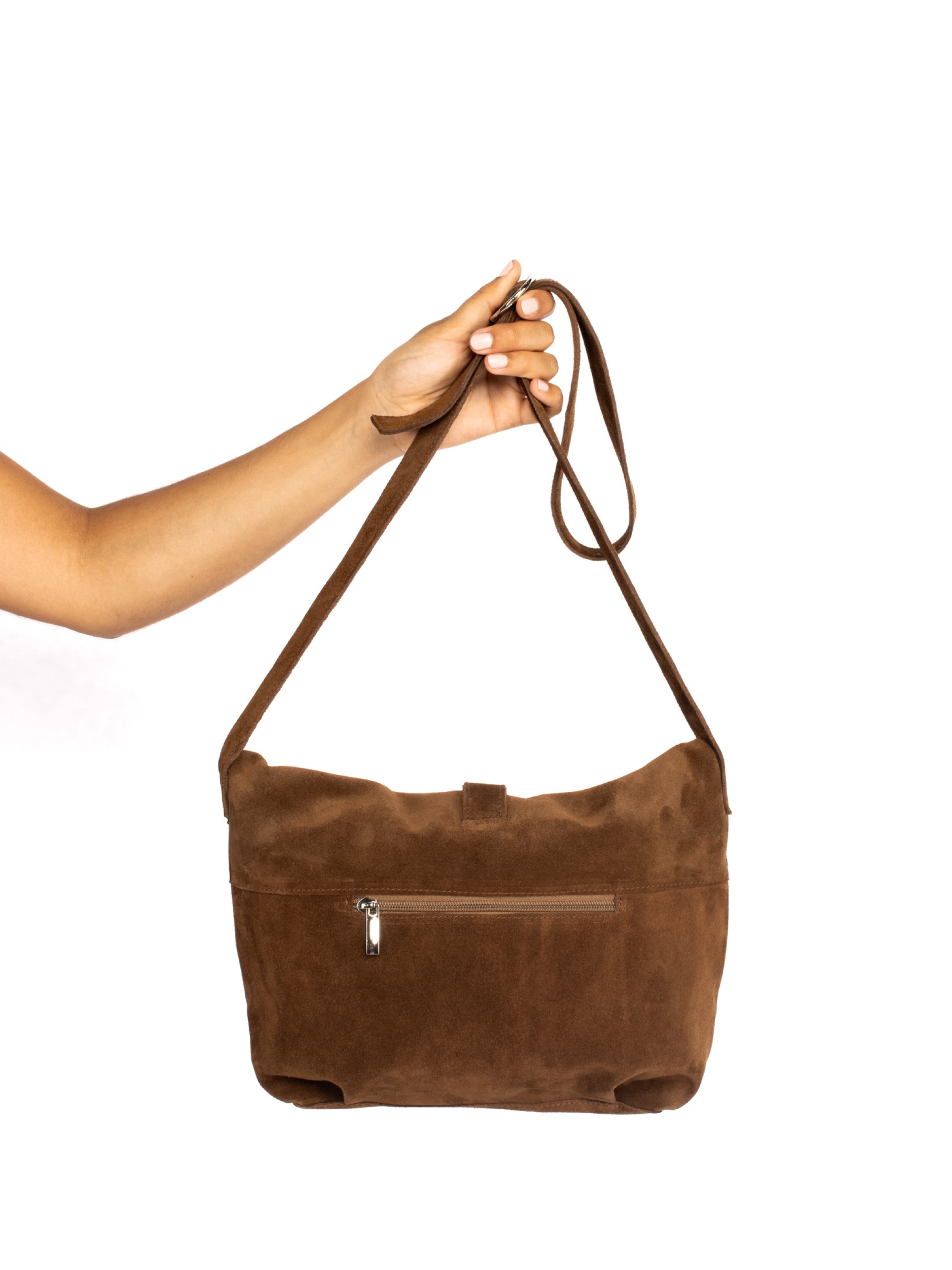 Mala a Tiracolo em camurça