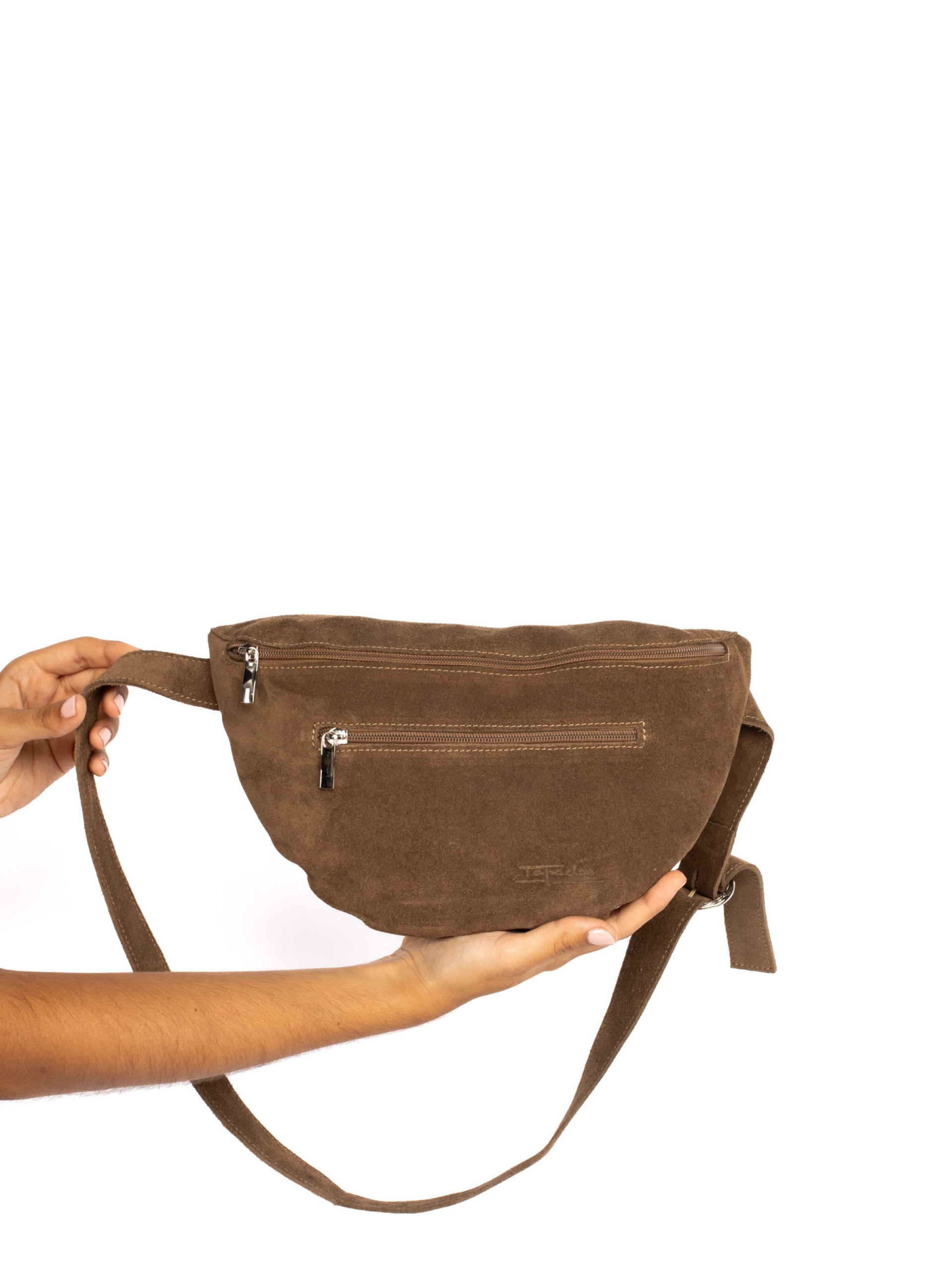 BOLSA CINTURA EM CAMURÇA