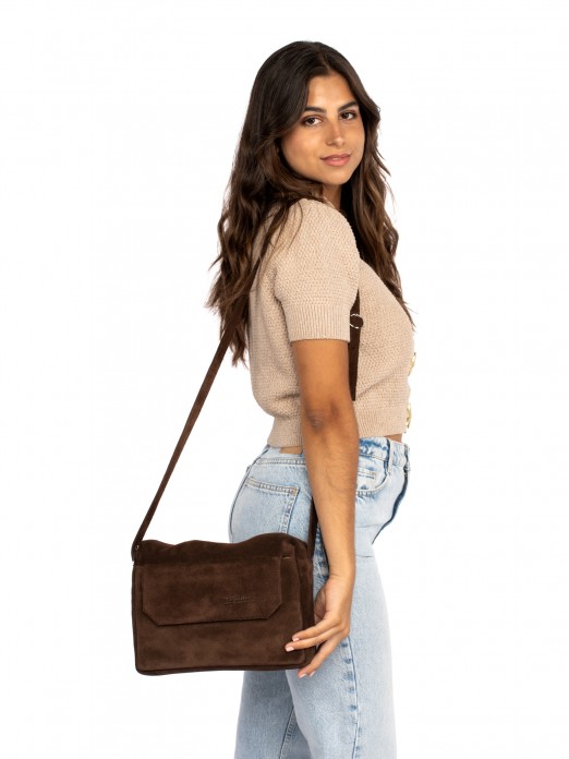 Mala a Tiracolo em Camura e Plo com Bolso