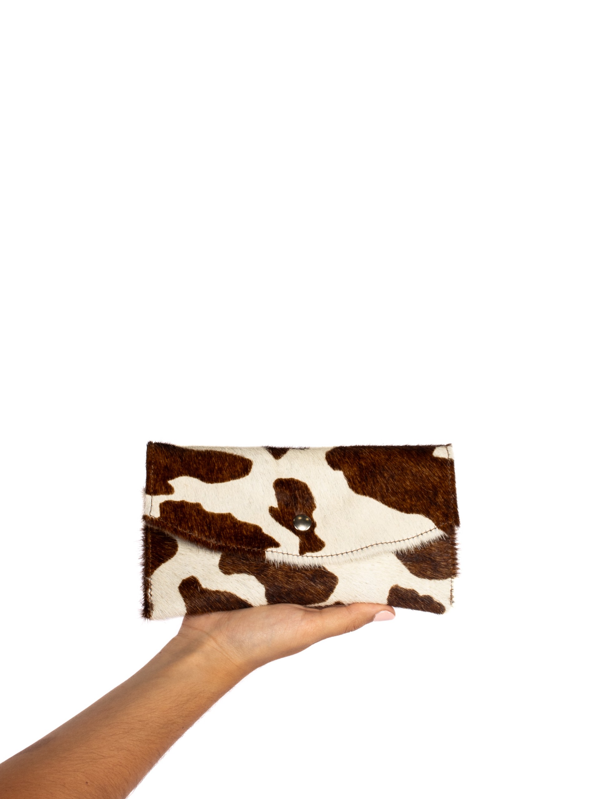 Carteira grande em pêlo