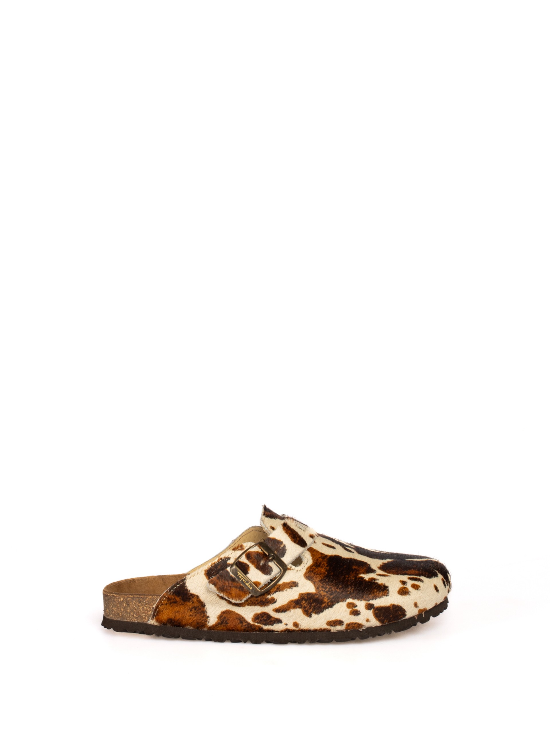 Animal Print Fur Clogs