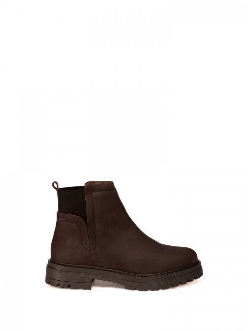 Bota Nobuck com elstico
