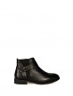 Ankle Boot with Elastic Buckle Ankle Boot with Elastic Buckle