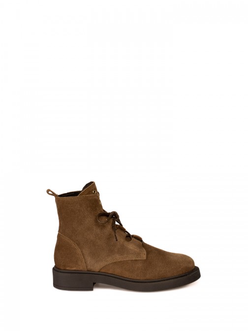 Suede lace-up boots Suede lace-up boots