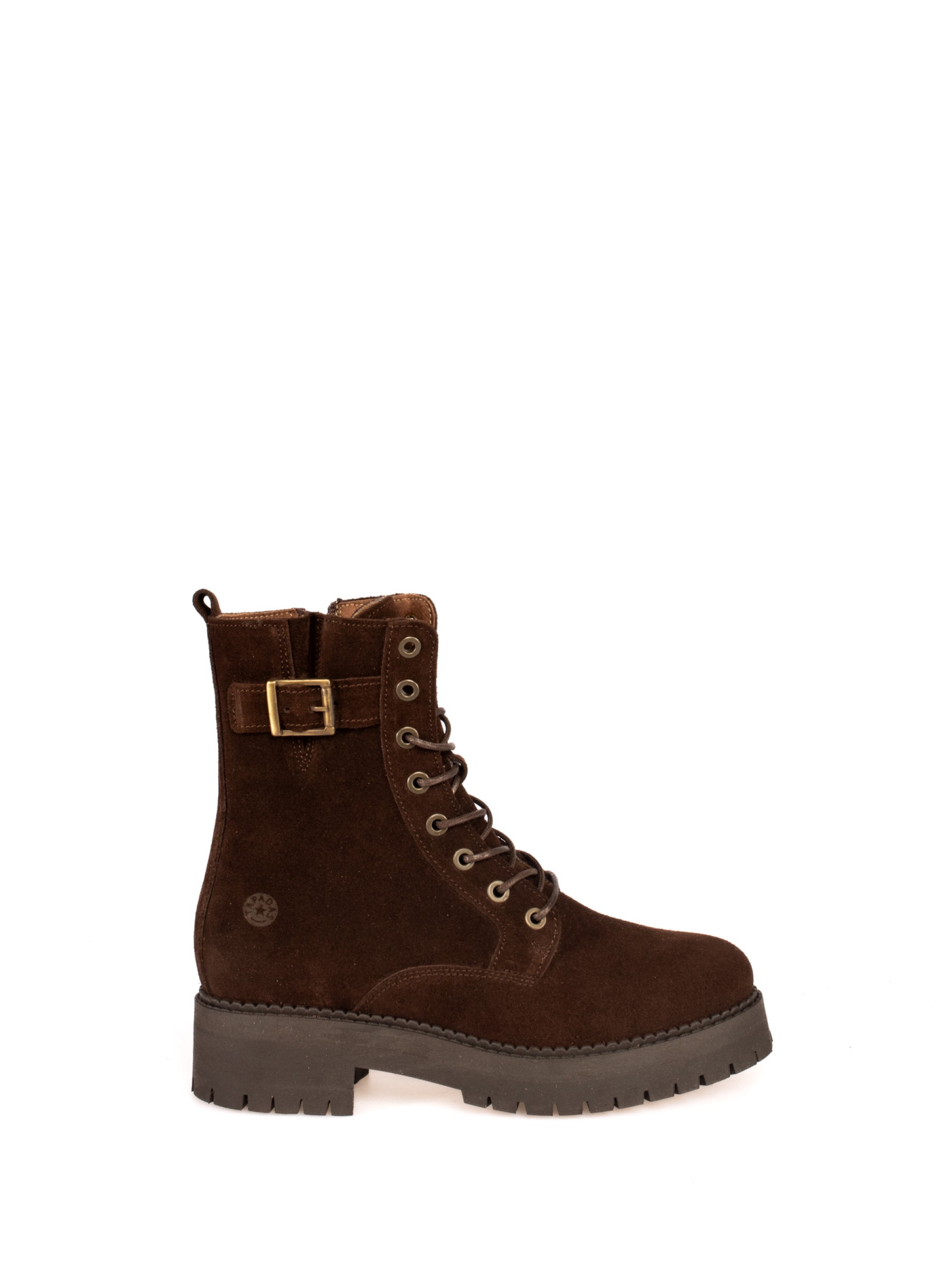 Suede Military Boots