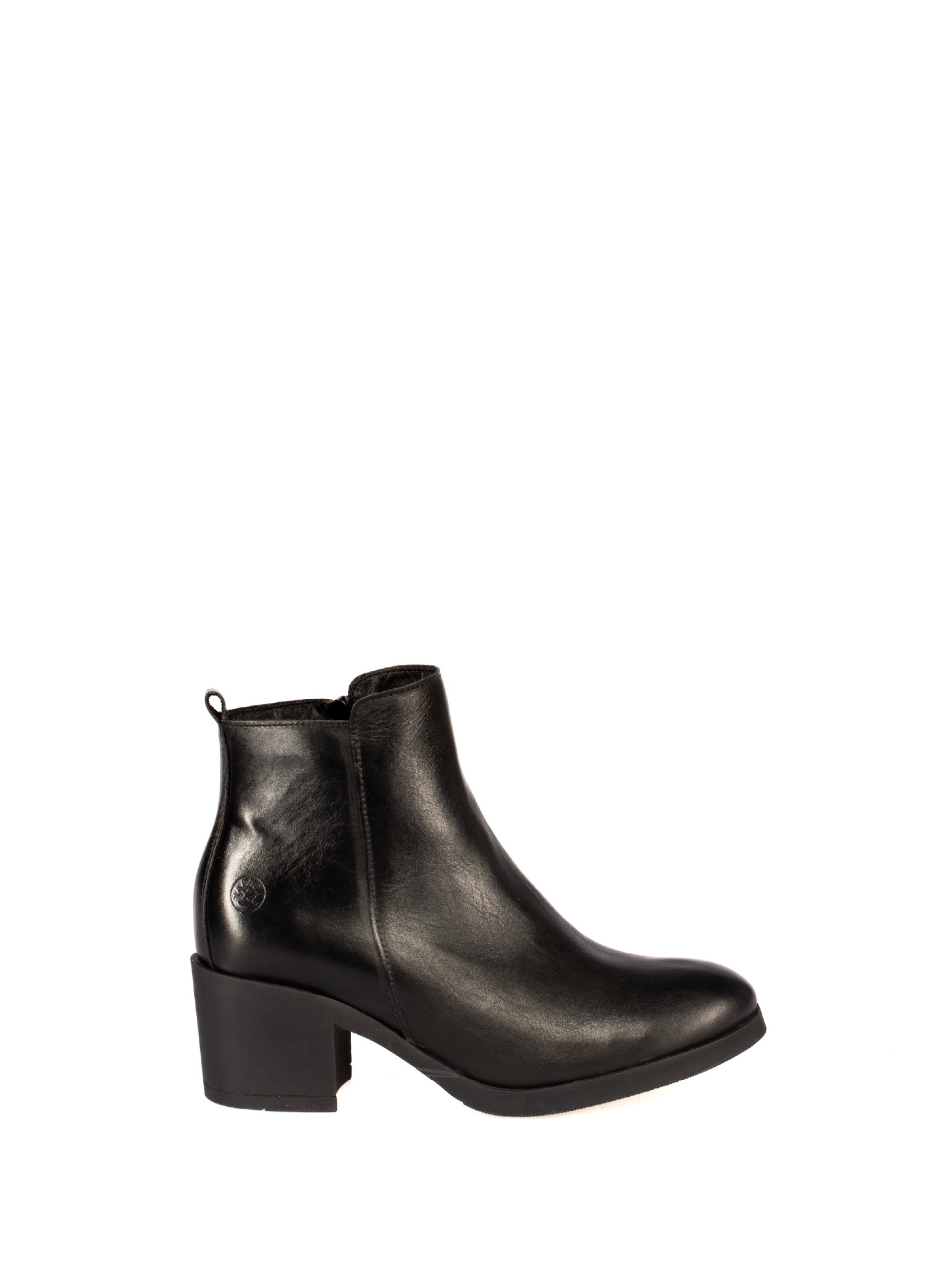 Smooth Leather Ankle boots