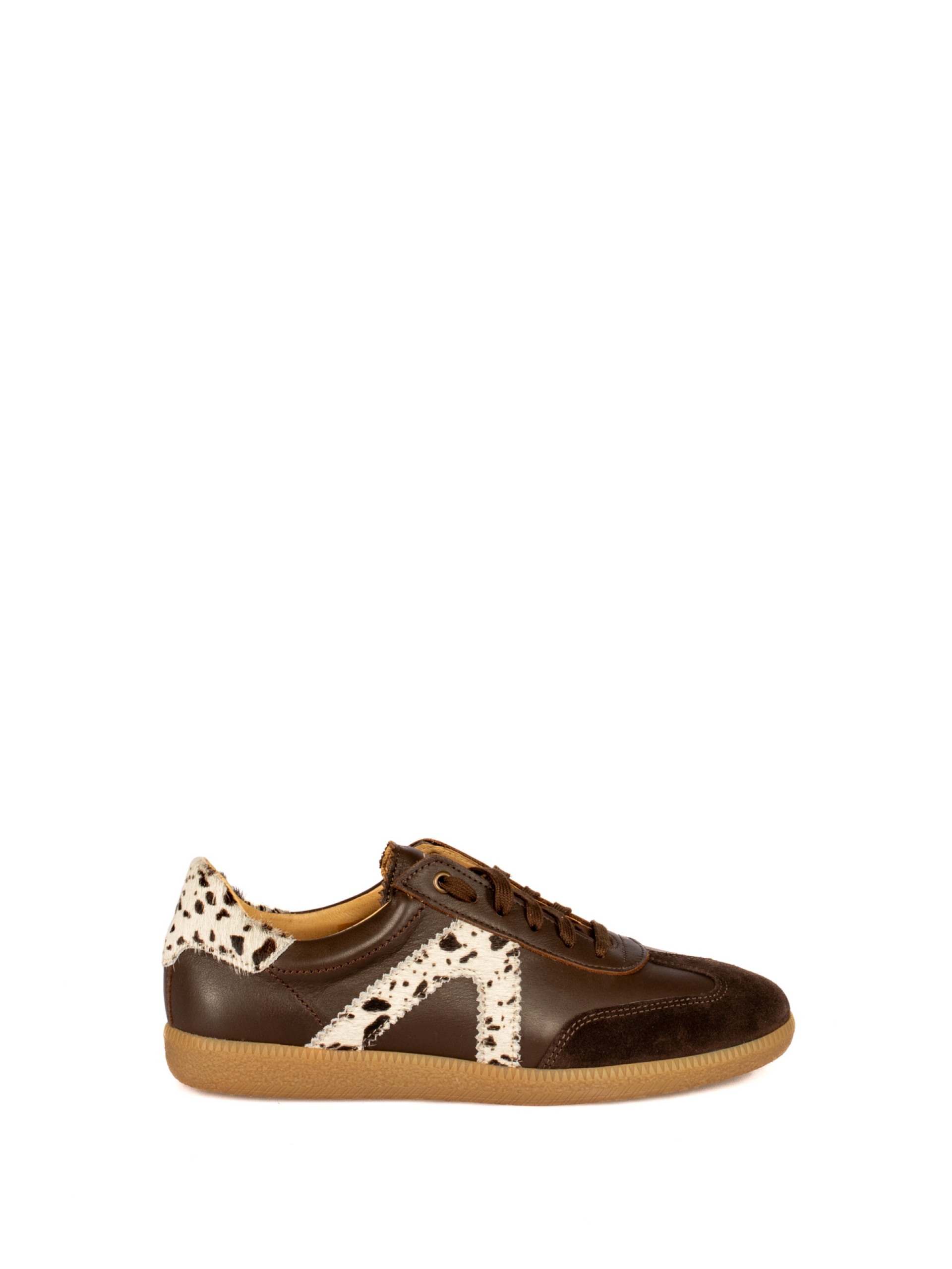 Sapato Desportivo em Pele e  Pêlo