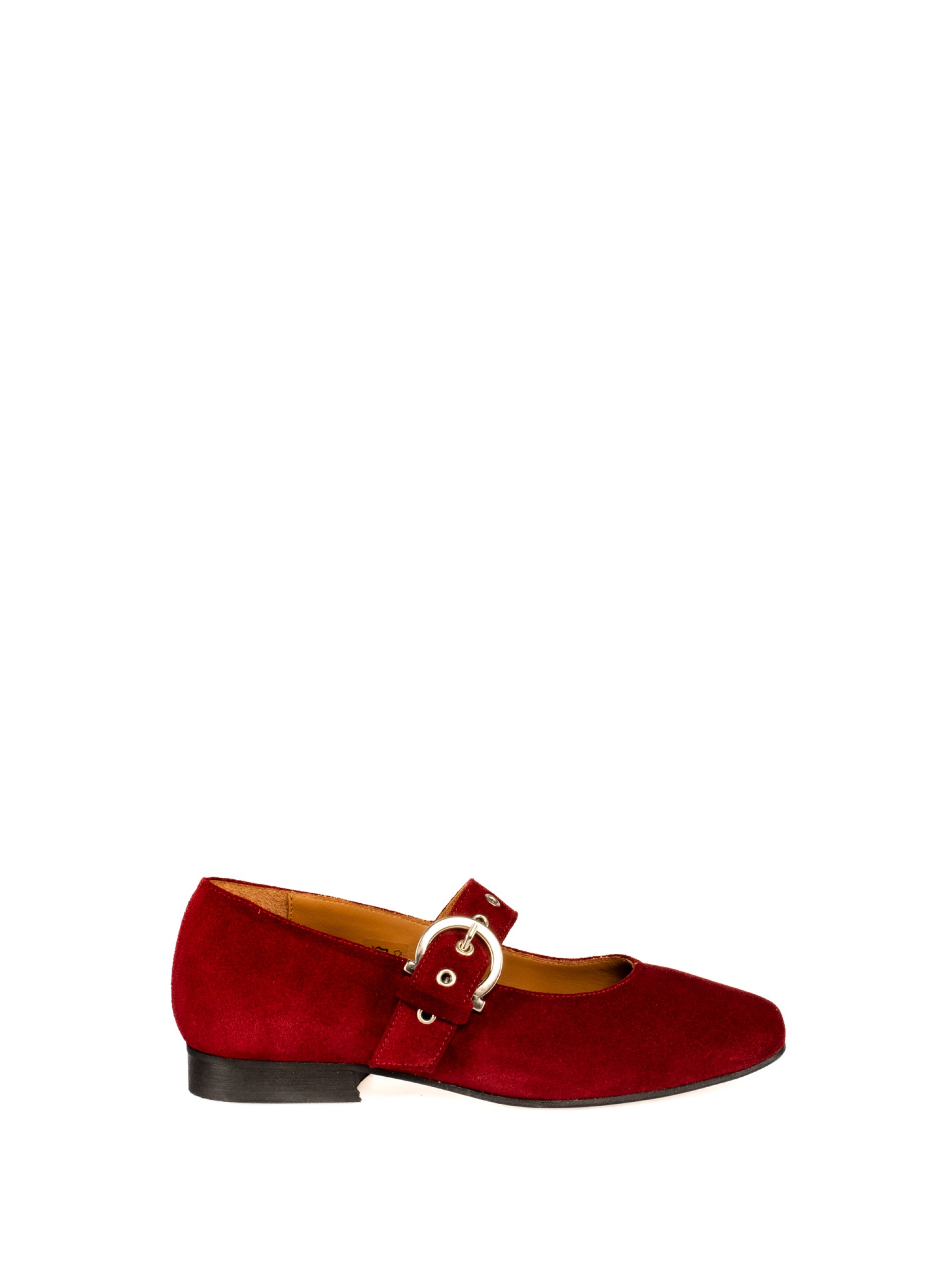 Suede Mary Jane Shoes