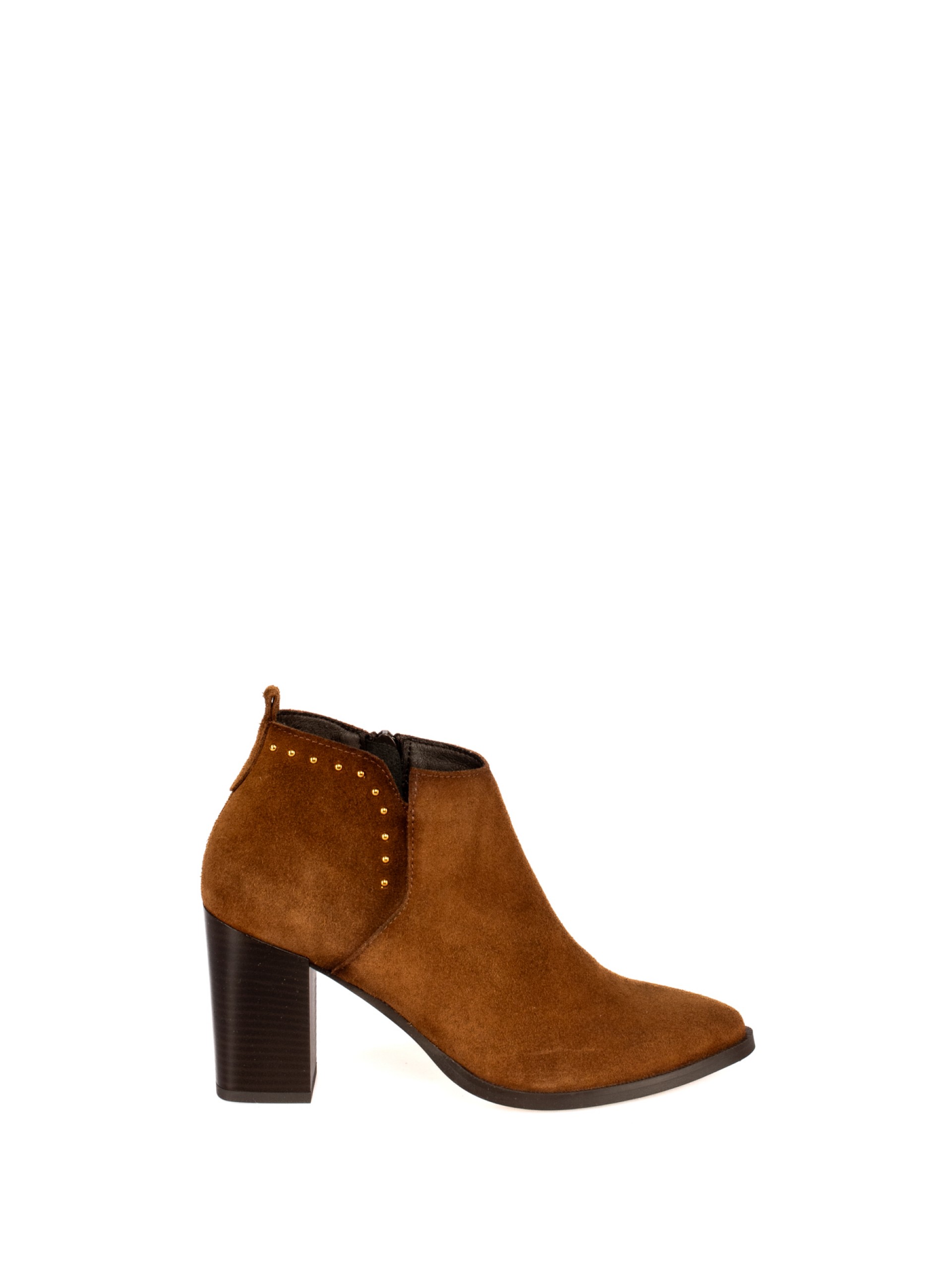 Botim em Camurça com Tachas