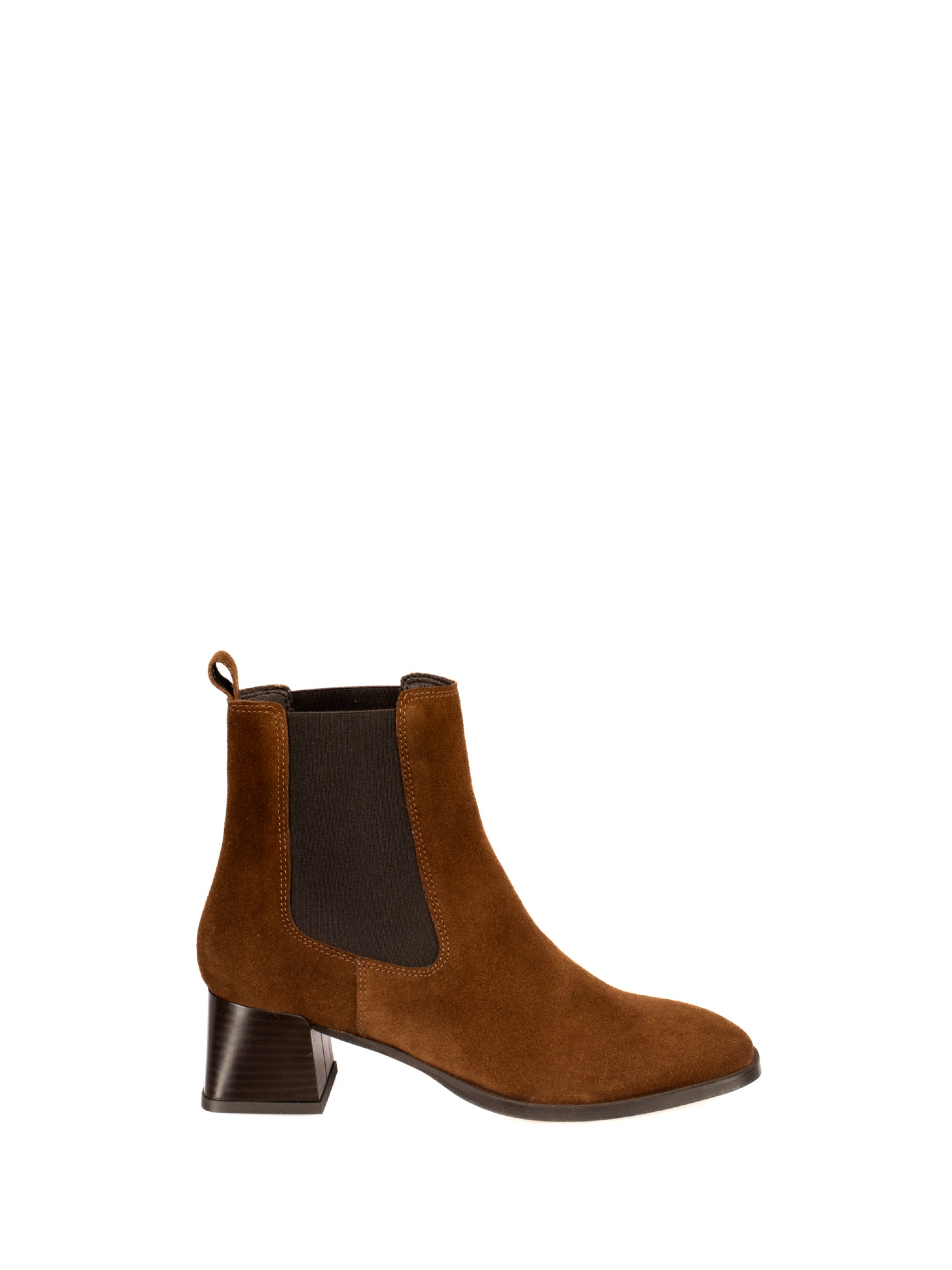 Suede Elastic High Heel Ankle Boots