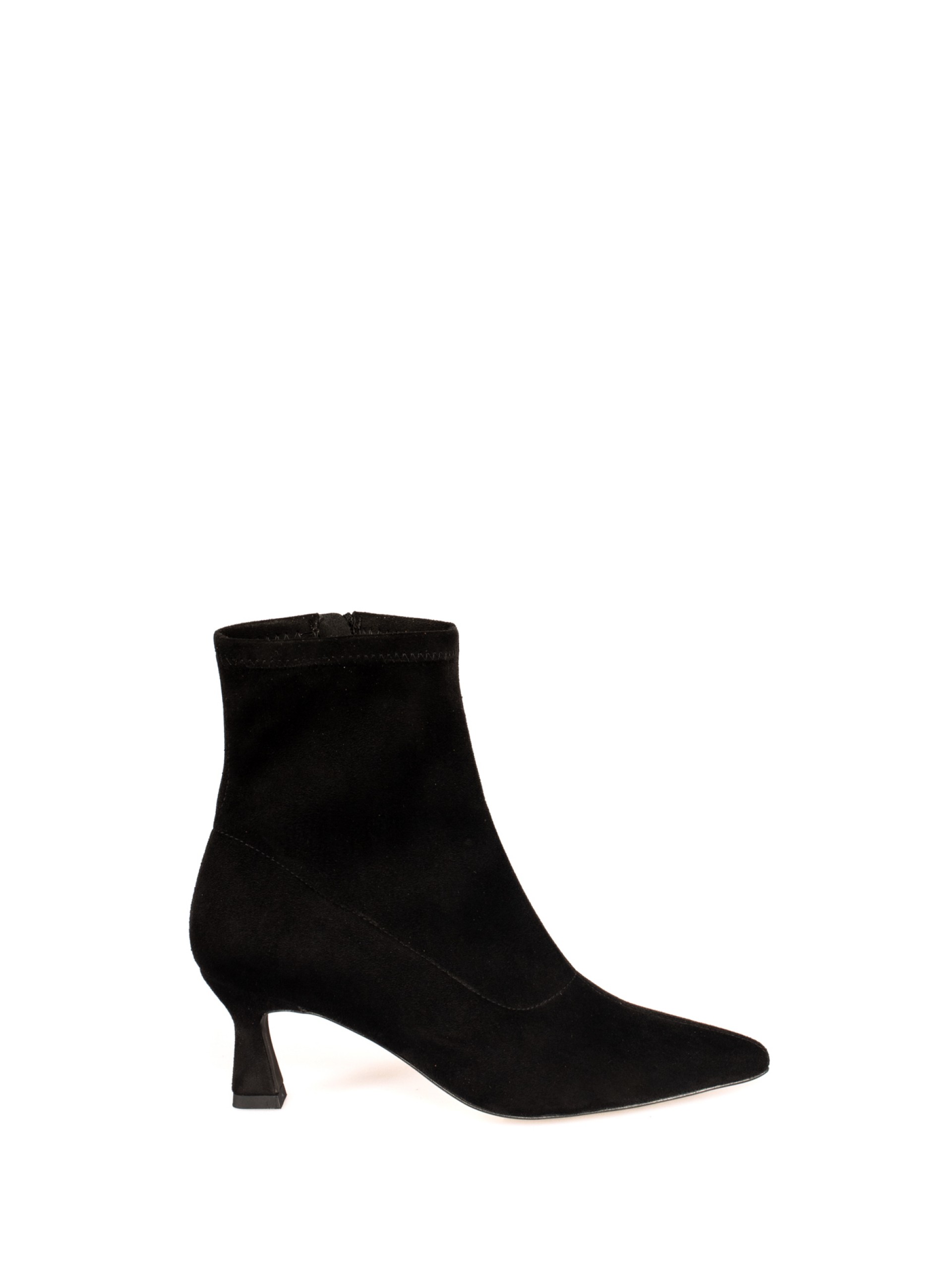 Lycra high heel ankle boots