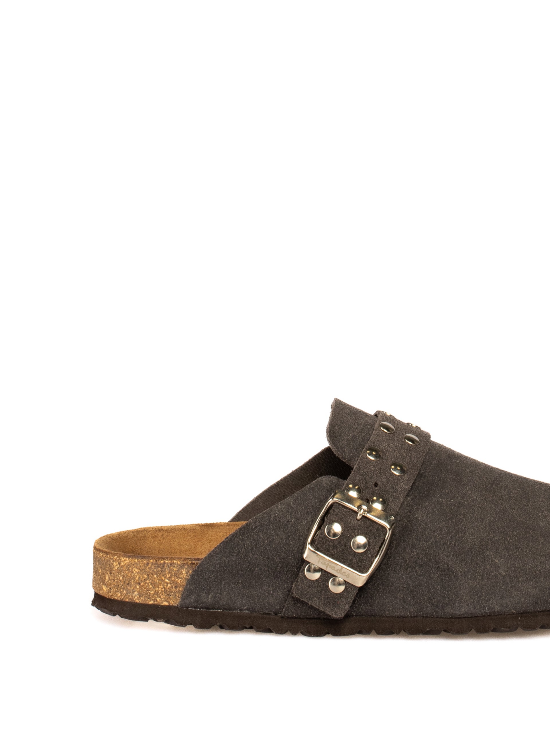 Clogs em Camurça com tachas