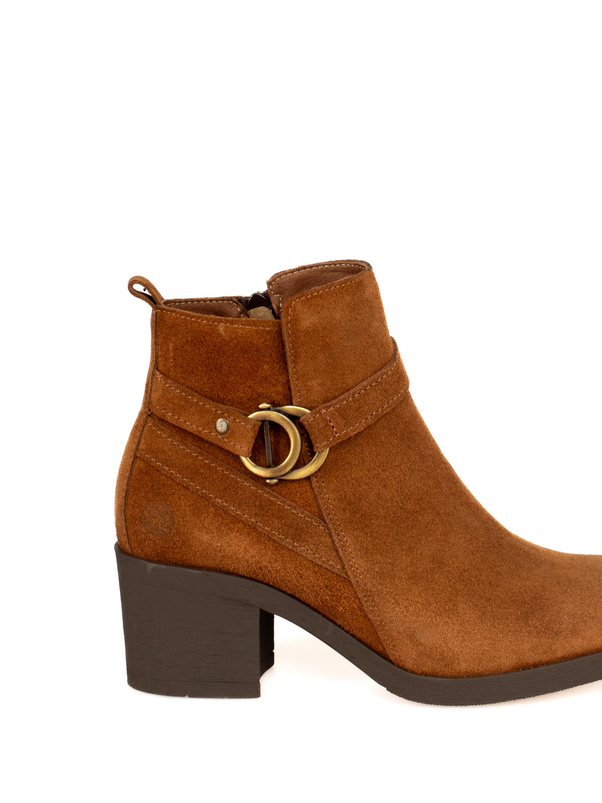 Botim em Camurça com aplicação