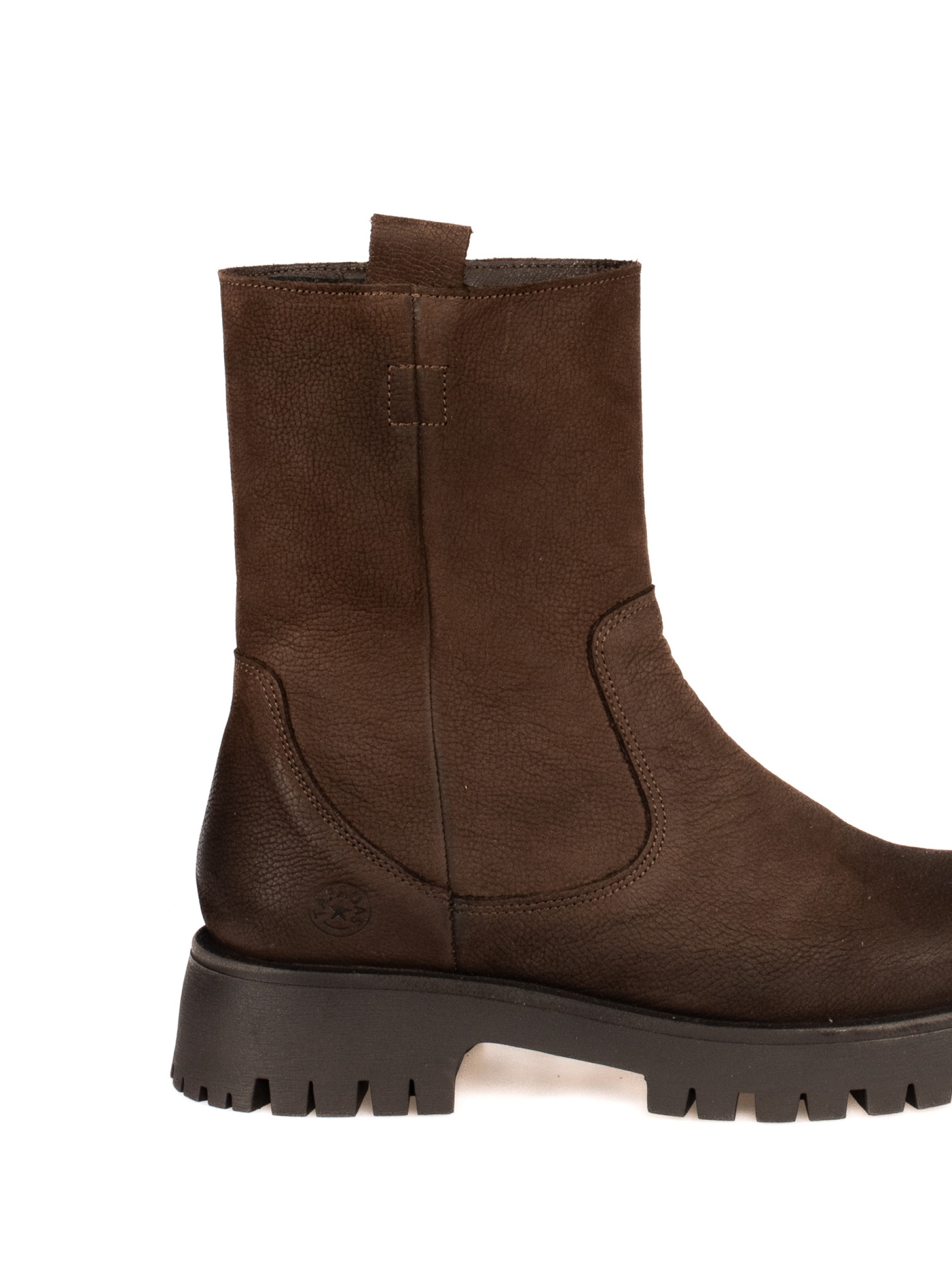 Botim Sola Grossa em Nobuck