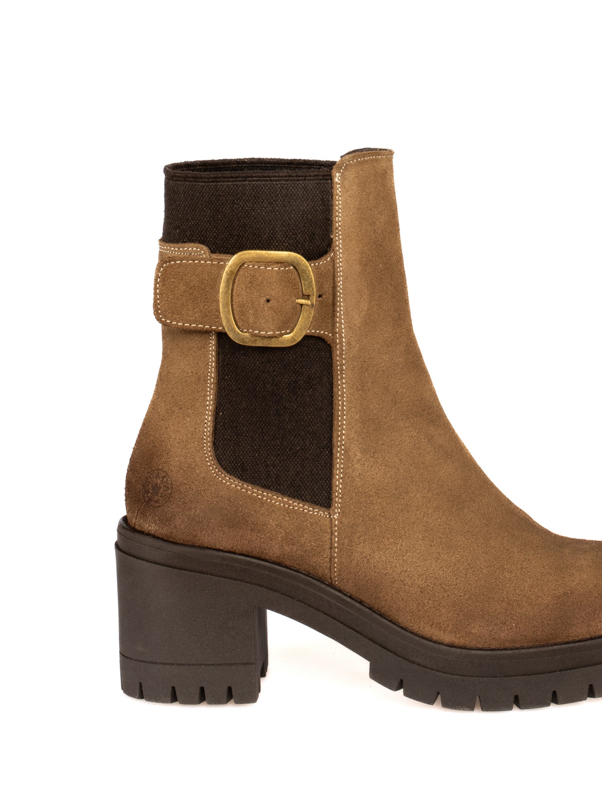 Suede High Heel Boot