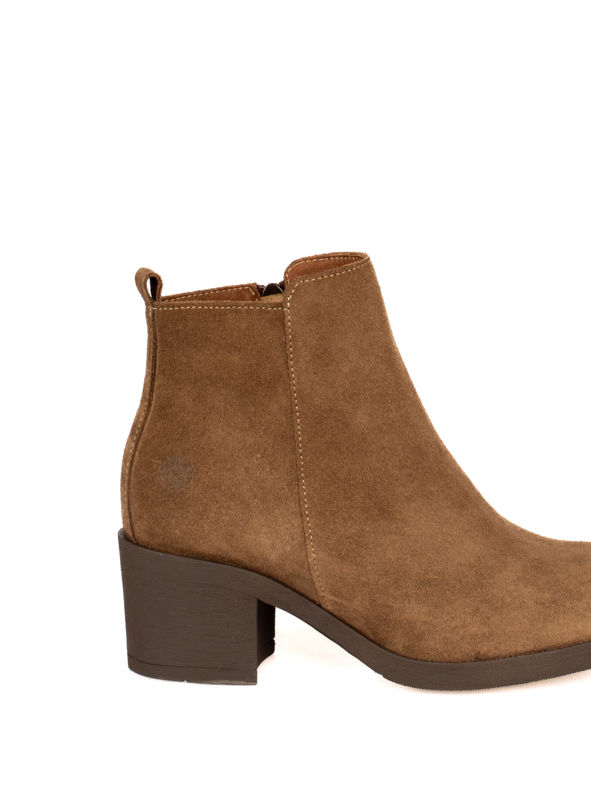 Smooth Suede Ankle boot