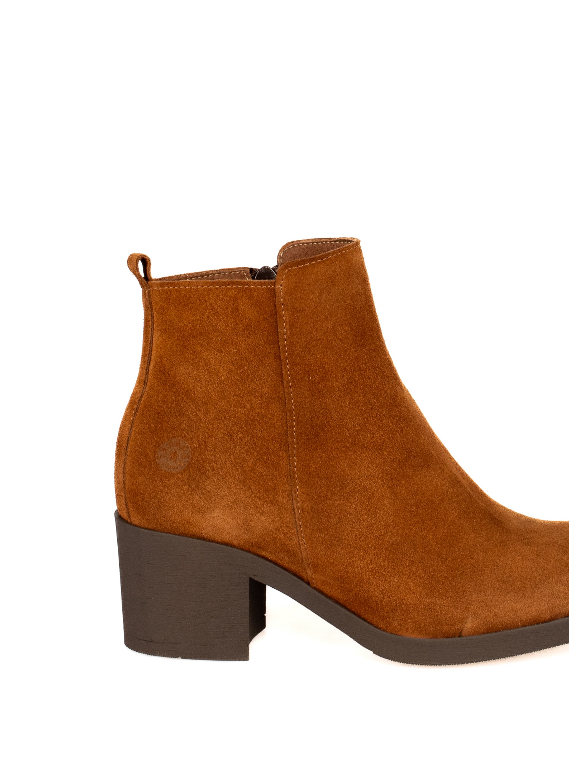 Smooth Suede Ankle boot
