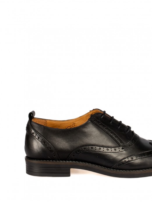 Sapato Oxford em Pele