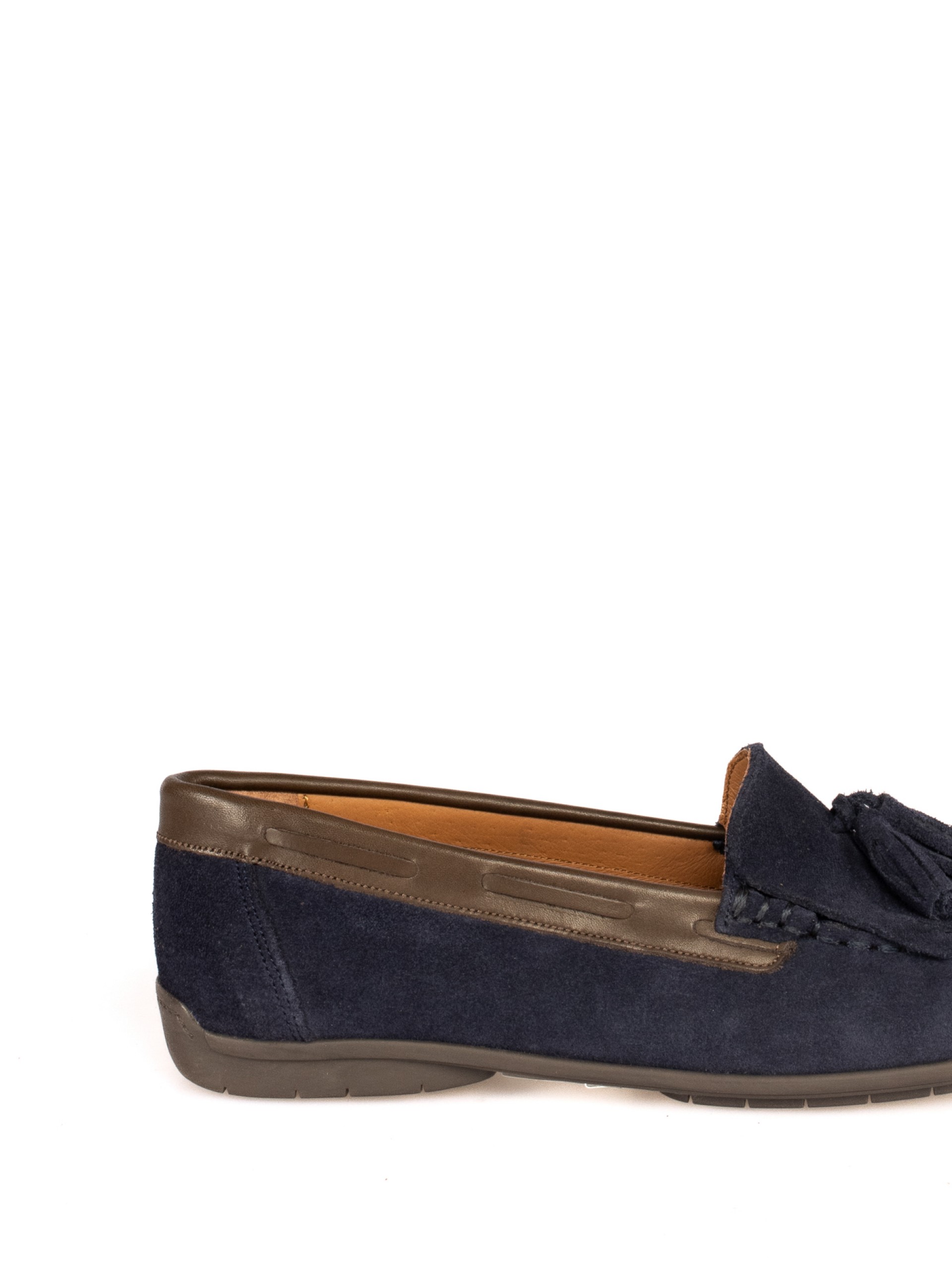 Suede Nautical Moccasins