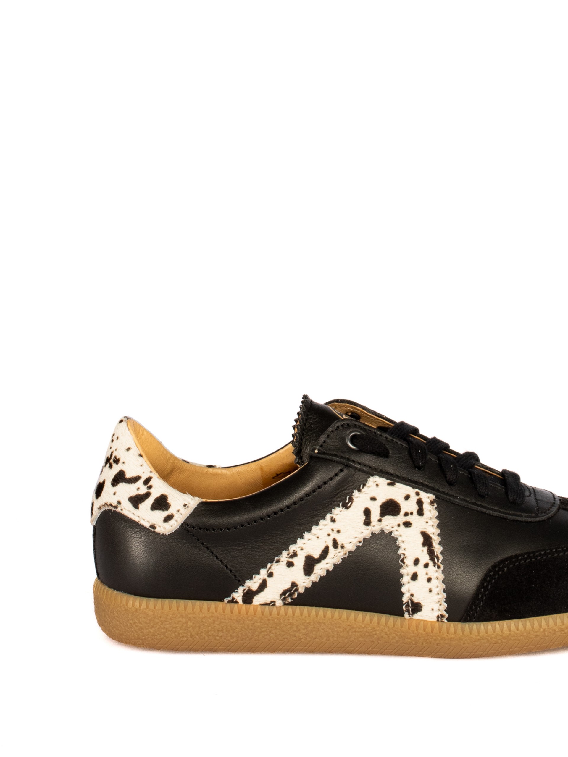 Sapato Desportivo em Pele e Pêlo