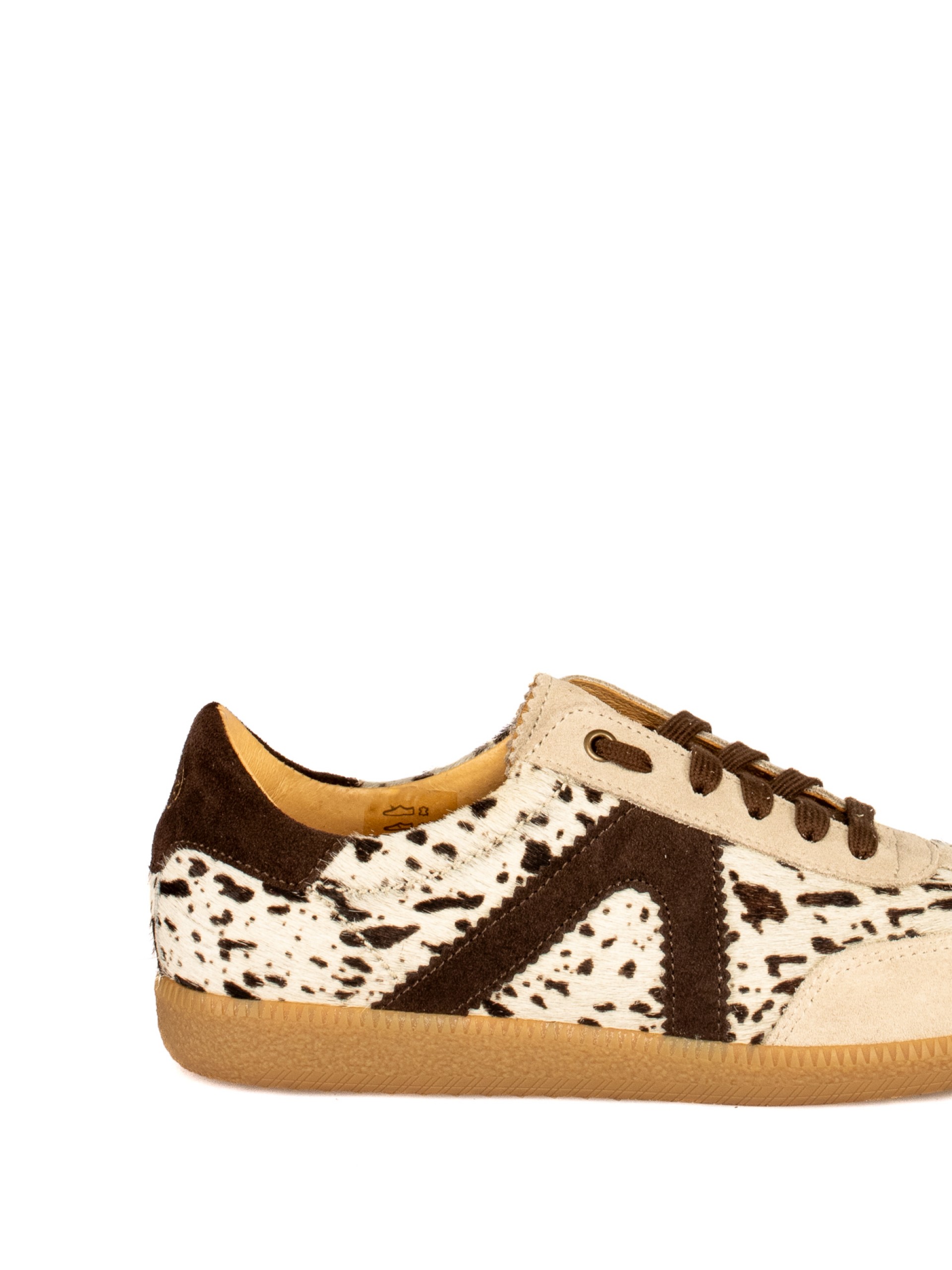 Sapato Desportivo em Pêlo com camurça