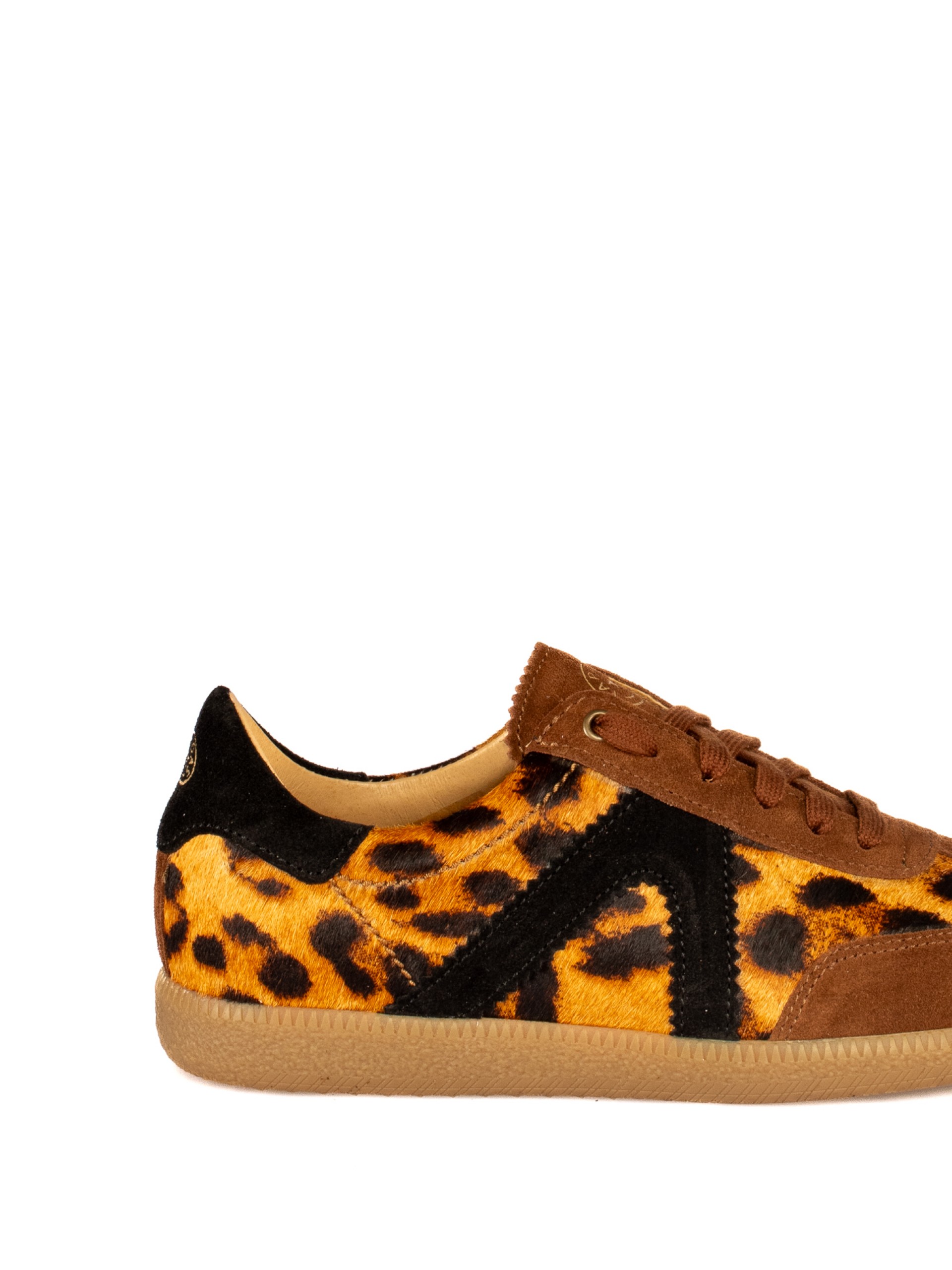 Sapato Desportivo em Pêlo com camurça