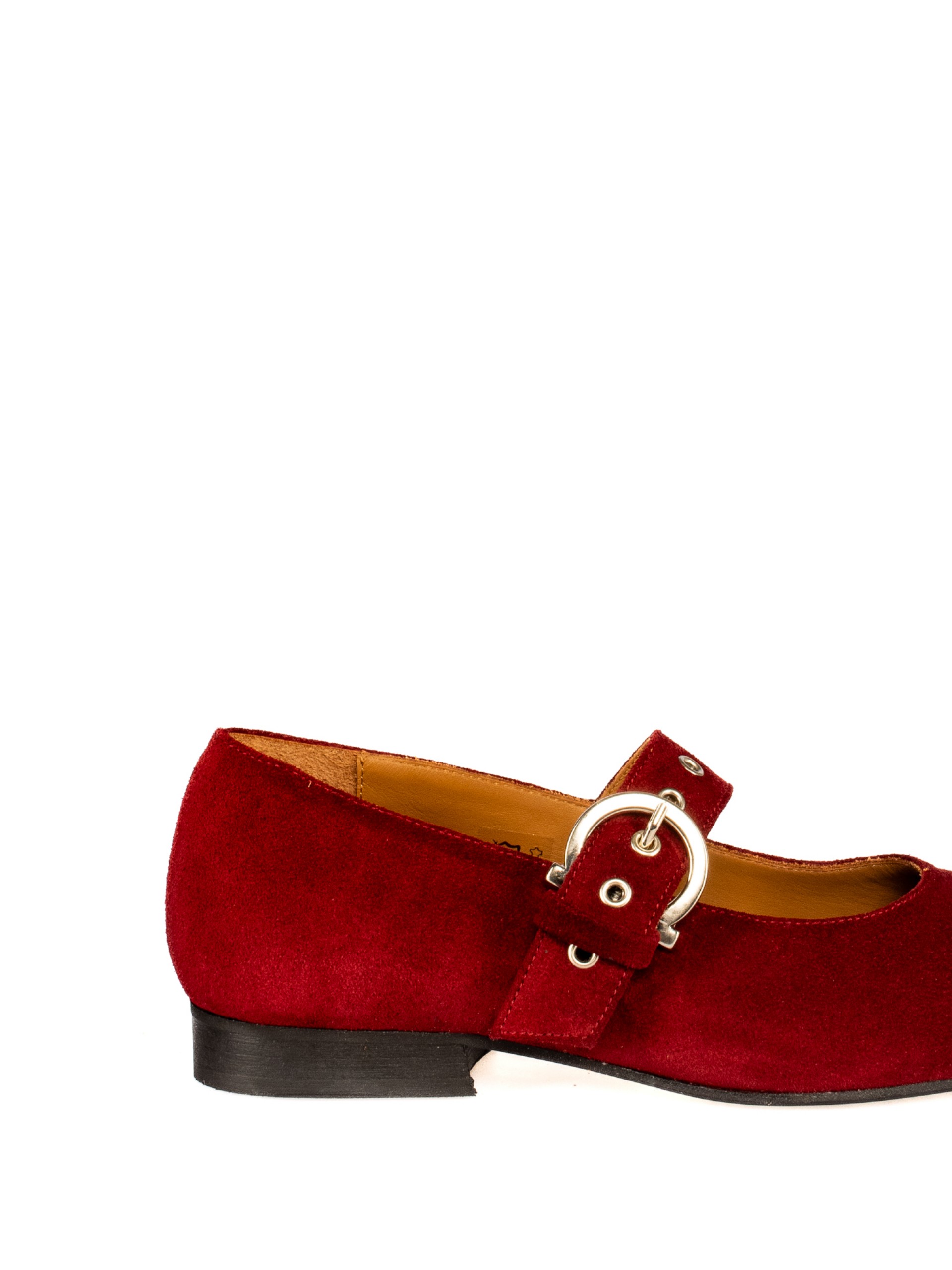 Suede Mary Jane Shoes