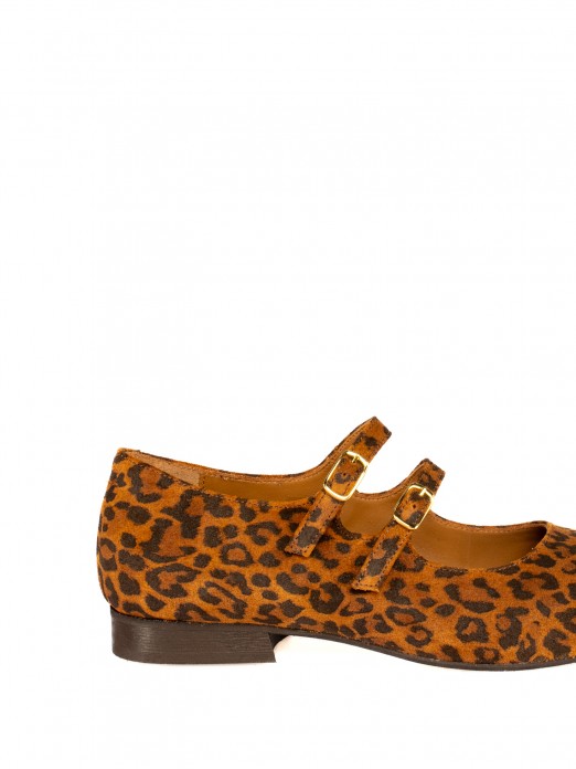 Mary Jane Animal Print Shoes