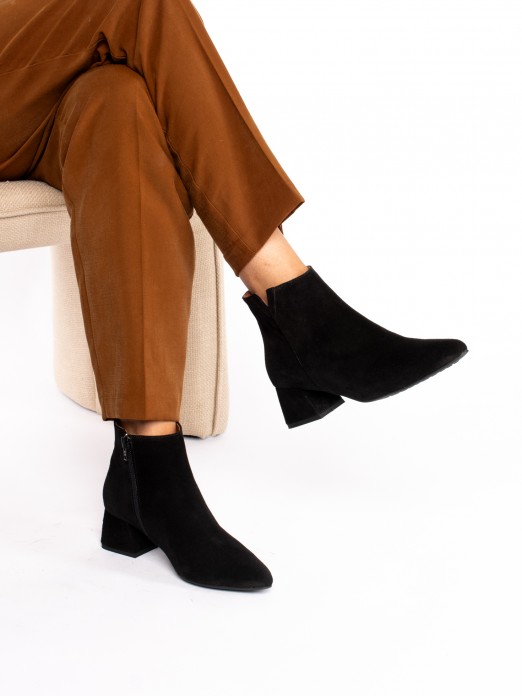 Suede Ankle Boots
