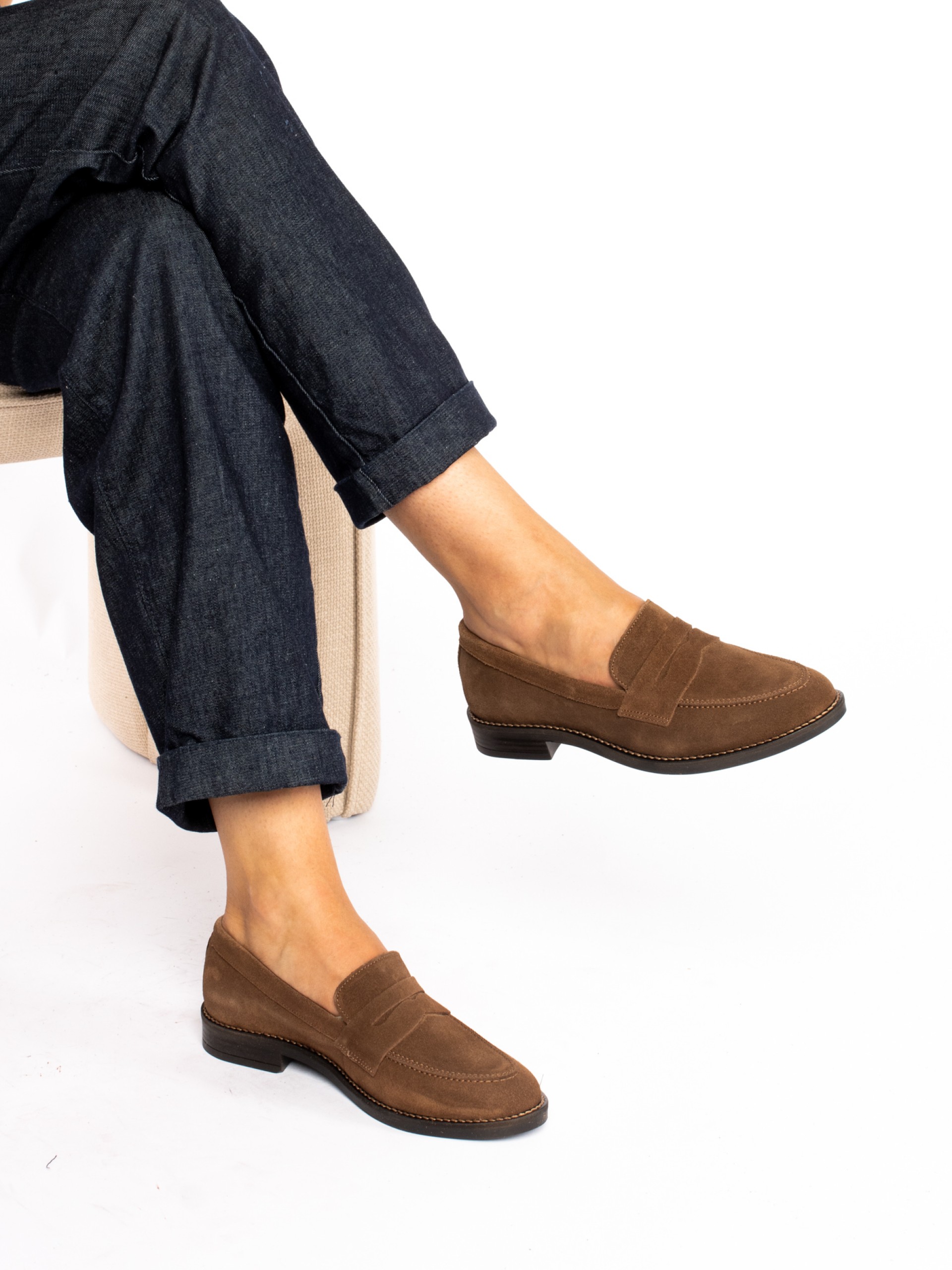 Classic Suede Loafers