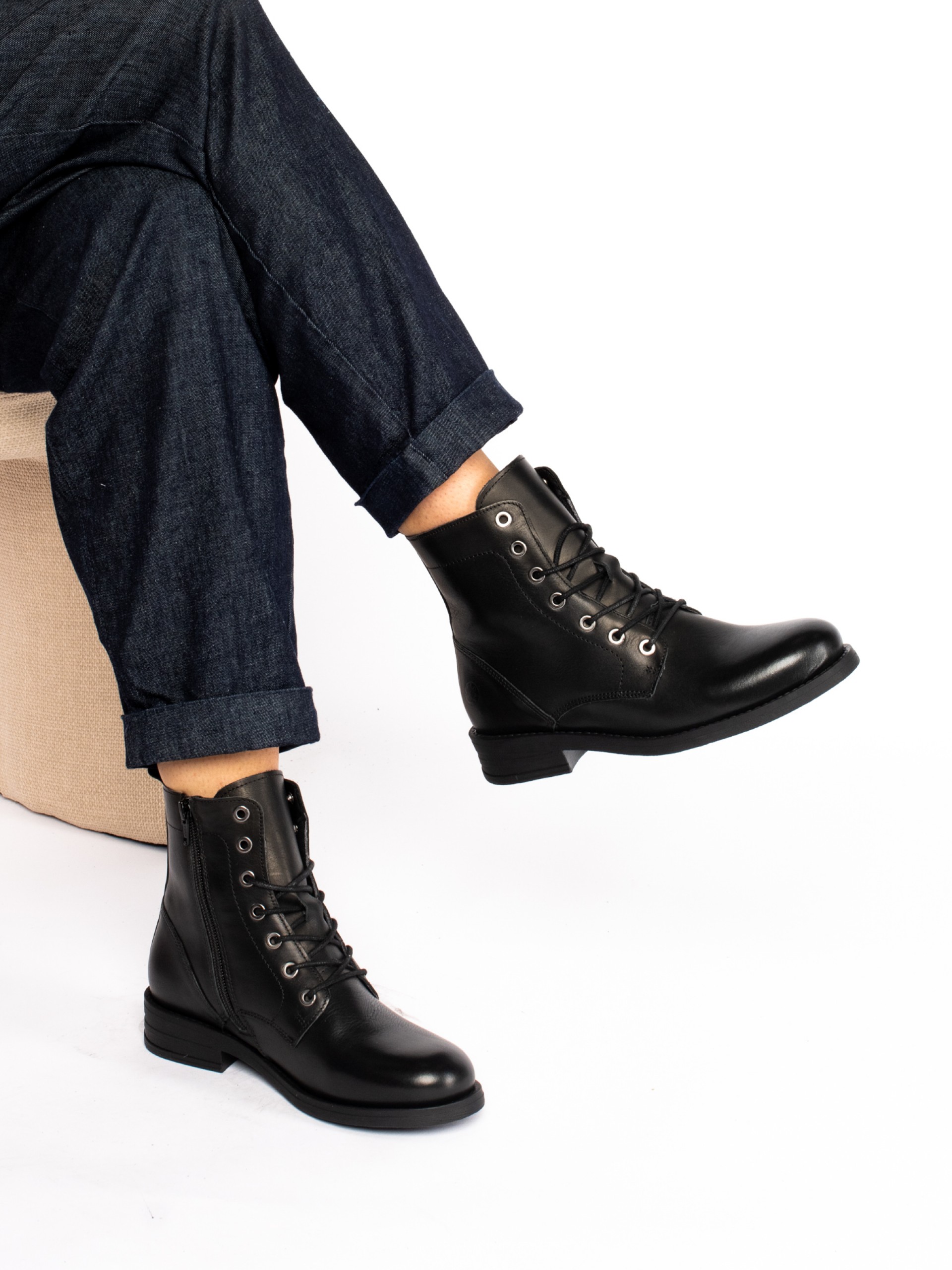 Military Leather Boots