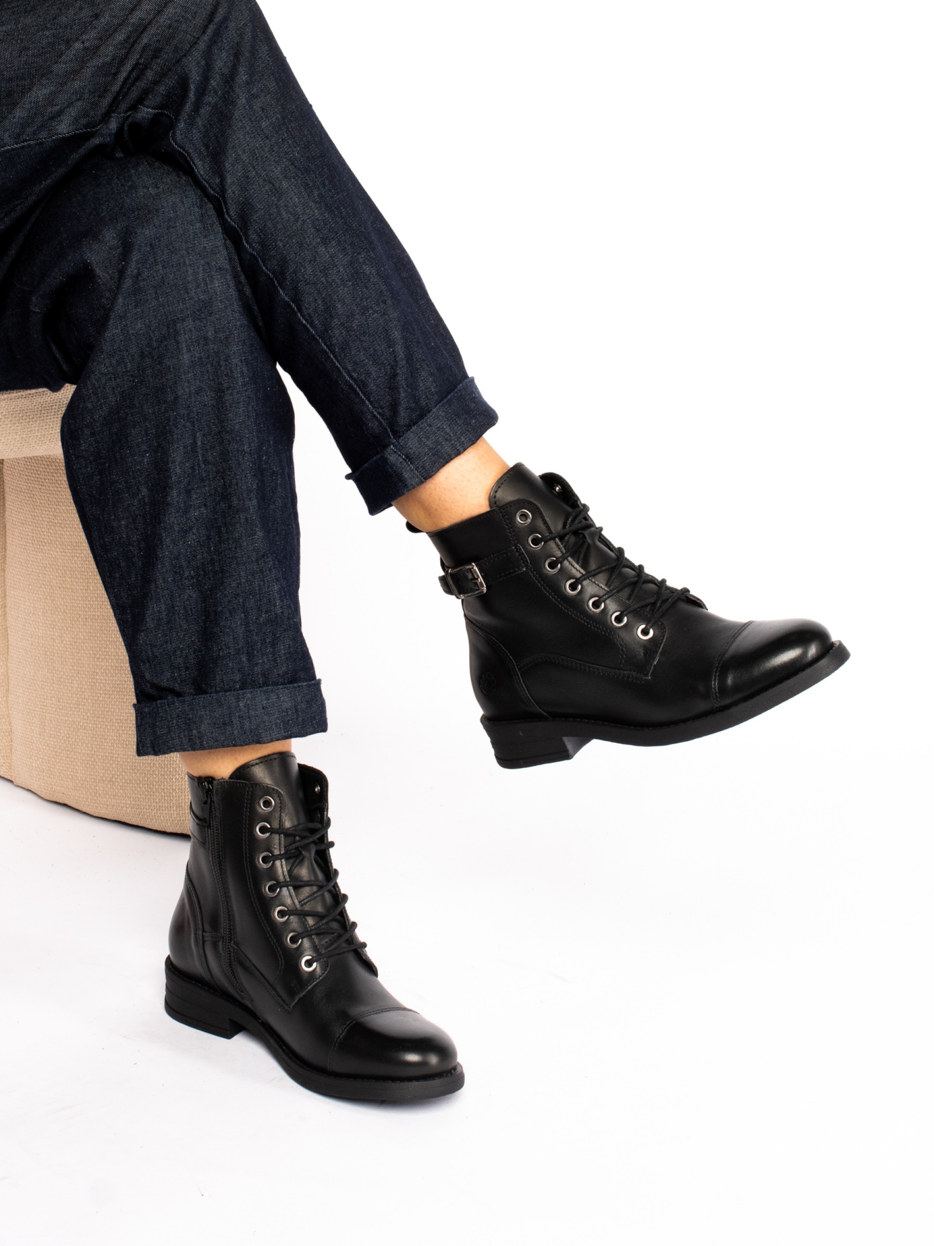 Military Leather Boots