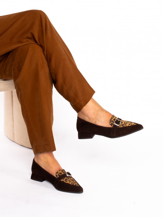 Sapato Camura com Animal Print